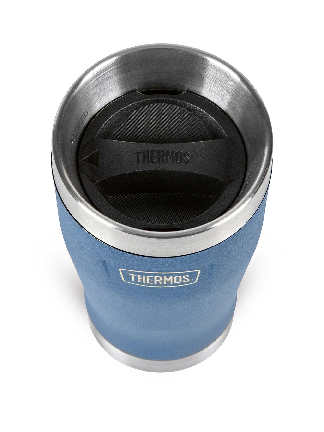 Image 2 of 5 of Thermos Is106 Solent Navy 355ml Thermos Icon Series Travel Tumbler