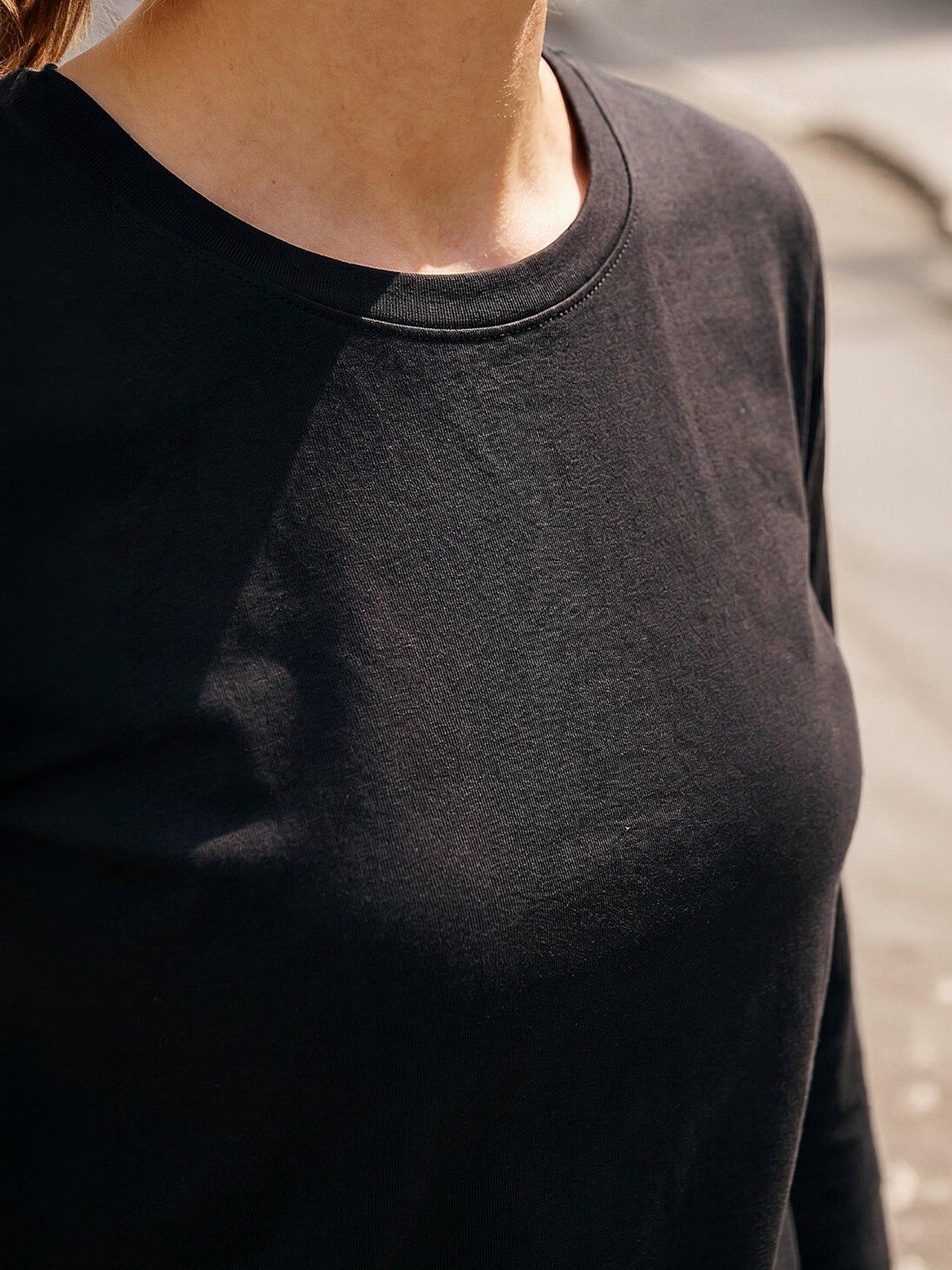 Image 2 of 4 of Roman Long Sleeve Plain Jersey Top