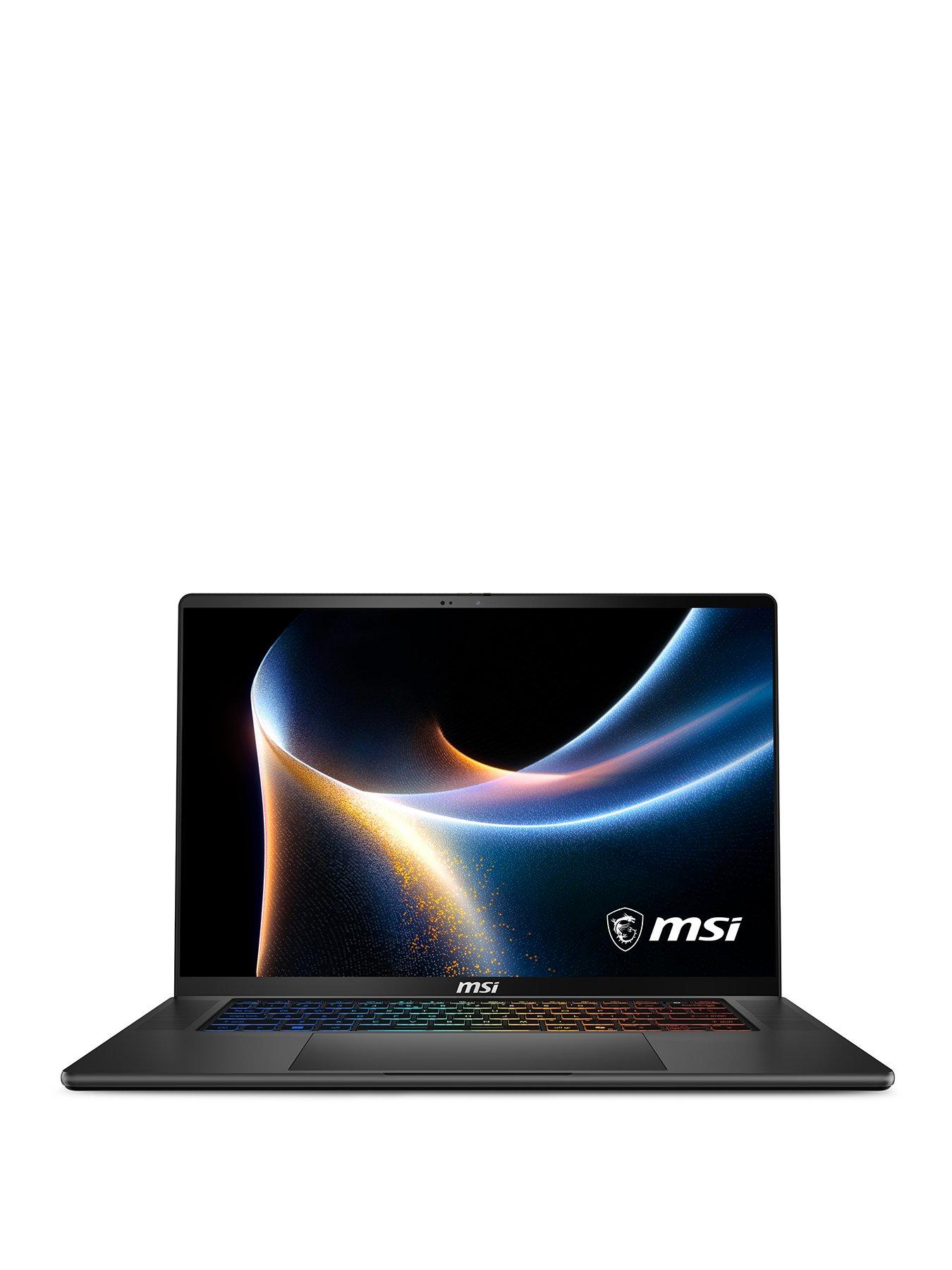 MSI Stealth 16 AI+ B3WI-031UK Copilot+ PC - NVIDIA GeForce RTX 5080 - Intel Core Ultra 9 386H - 32GB DDR5-SDRAM - 2TB SSD - Quad HD+