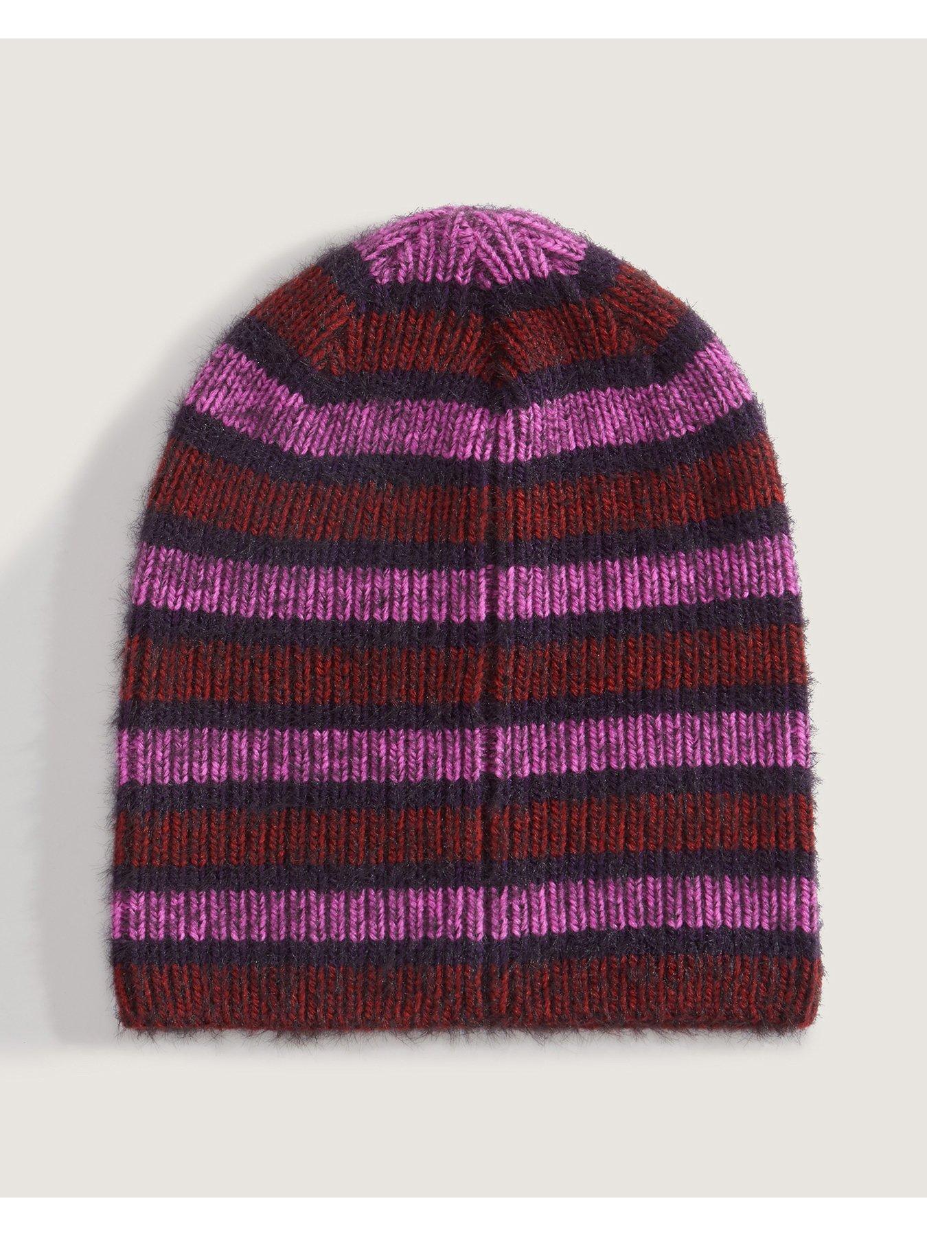 Image 2 of 3 of Vans Unisex Plaimor Striped Ribbed Cuff Beanie - Multi