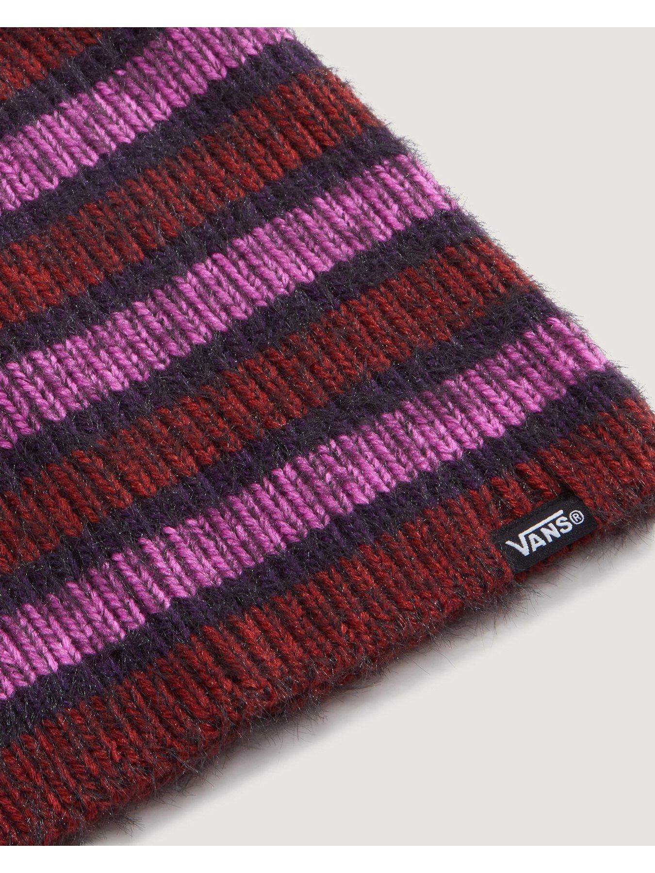 Image 3 of 3 of Vans Unisex Plaimor Striped Ribbed Cuff Beanie - Multi