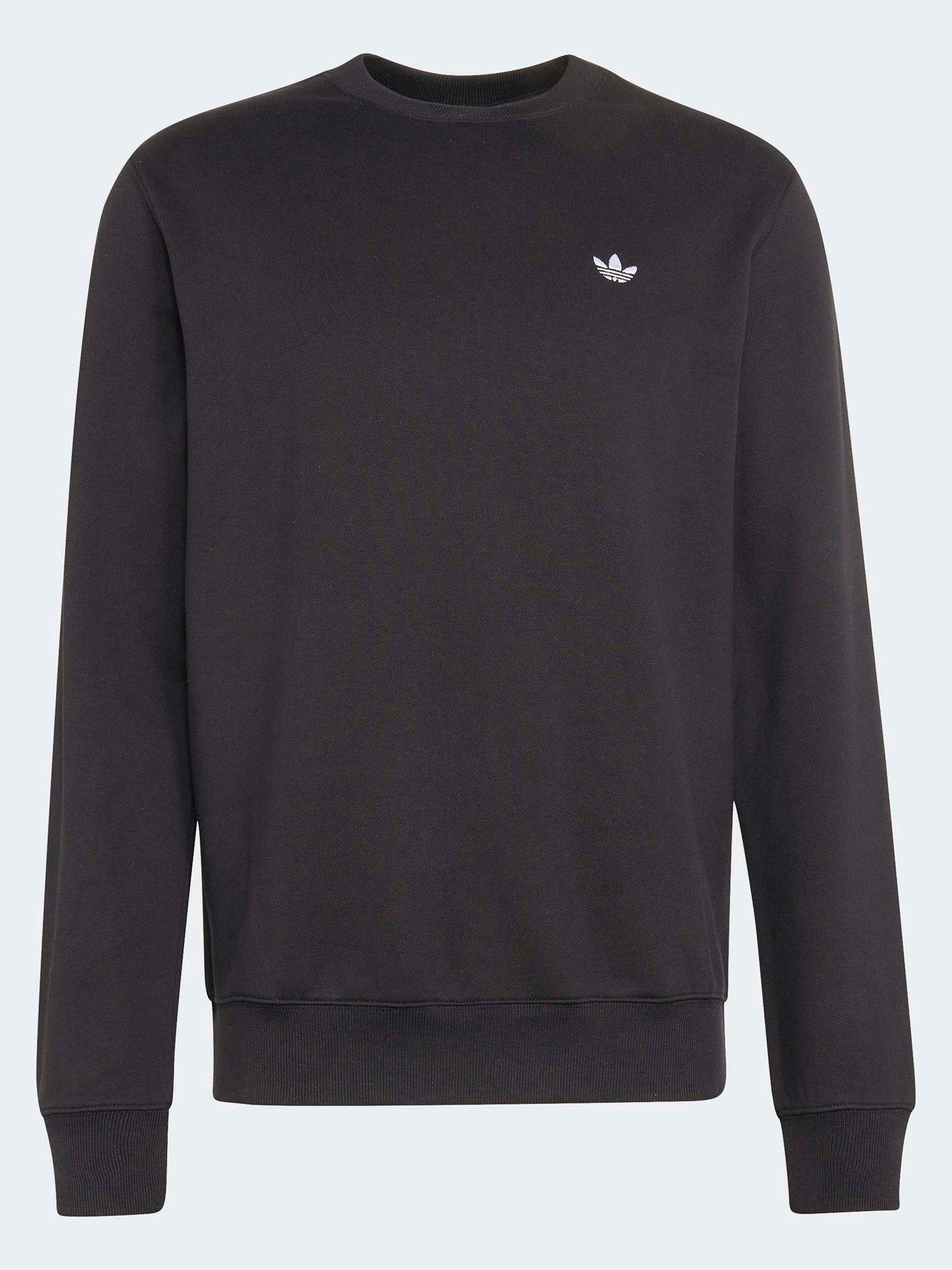 Image 6 of 6 of adidas Sportswear Mens Essentials Crew Sweatshirt - Black