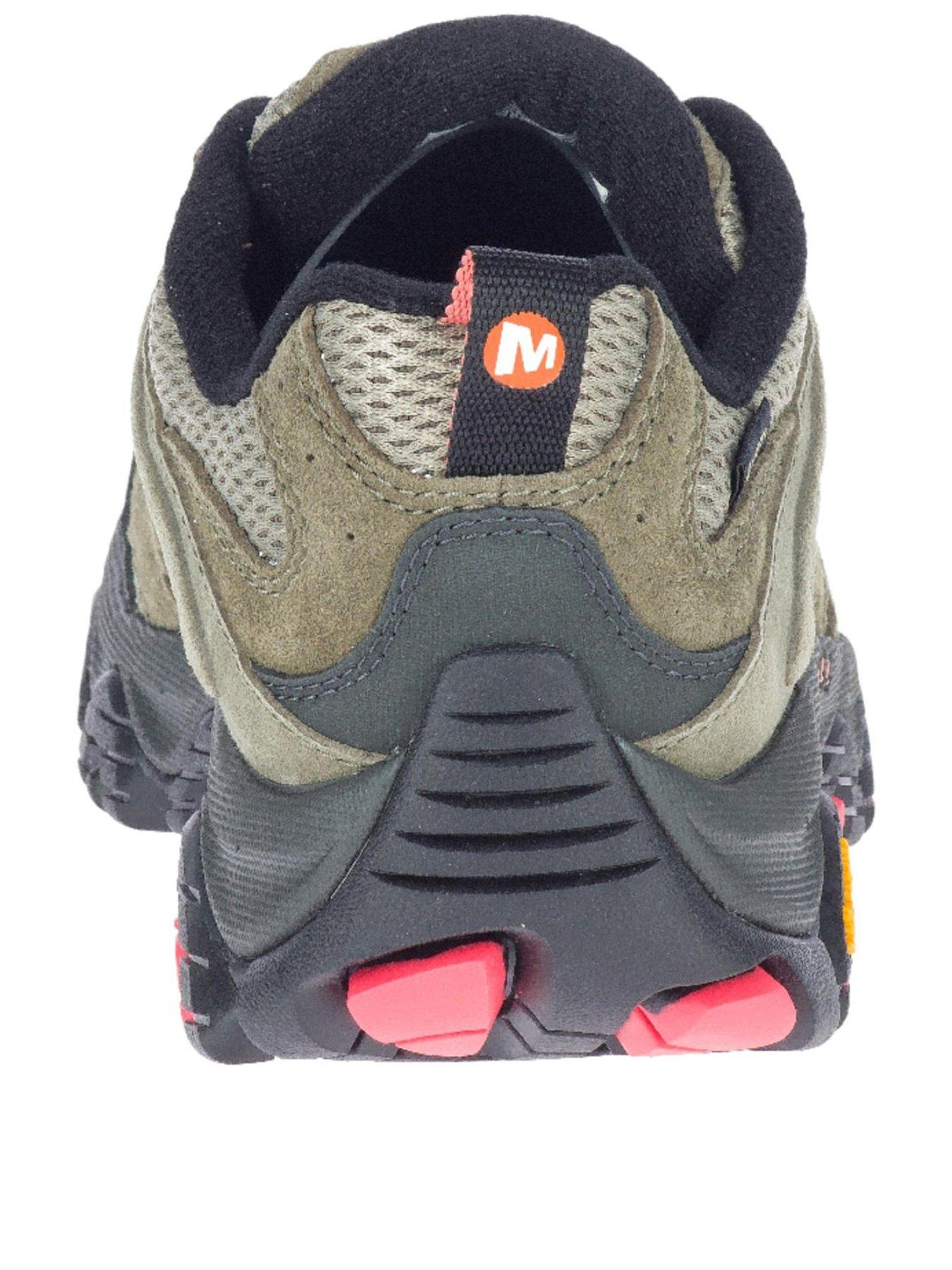 Image 3 of 7 of Merrell Ladies Moab 3 Goretex Walking Shoes-Olive