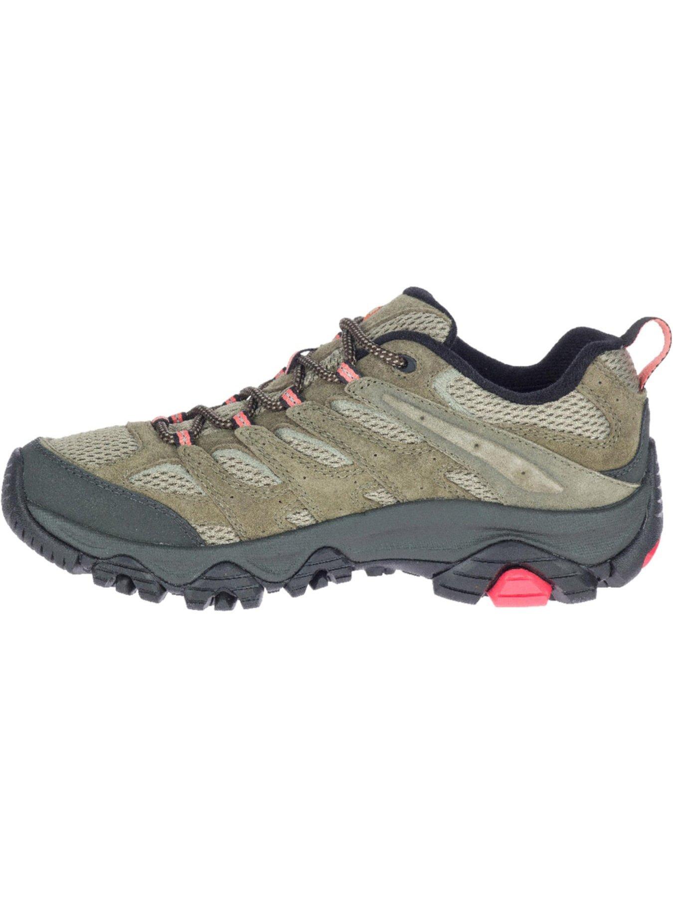 Image 7 of 7 of Merrell Ladies Moab 3 Goretex Walking Shoes-Olive