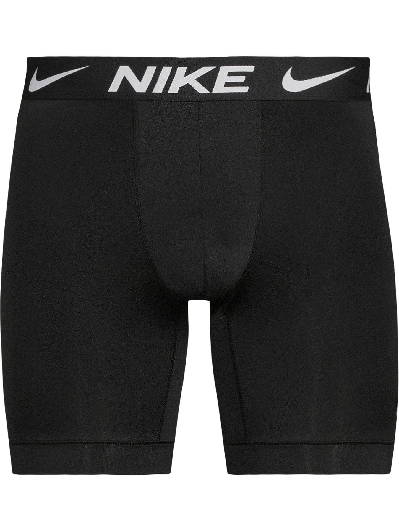 Image 3 of 3 of Nike 3 Pack Long Boxer Briefs - Black