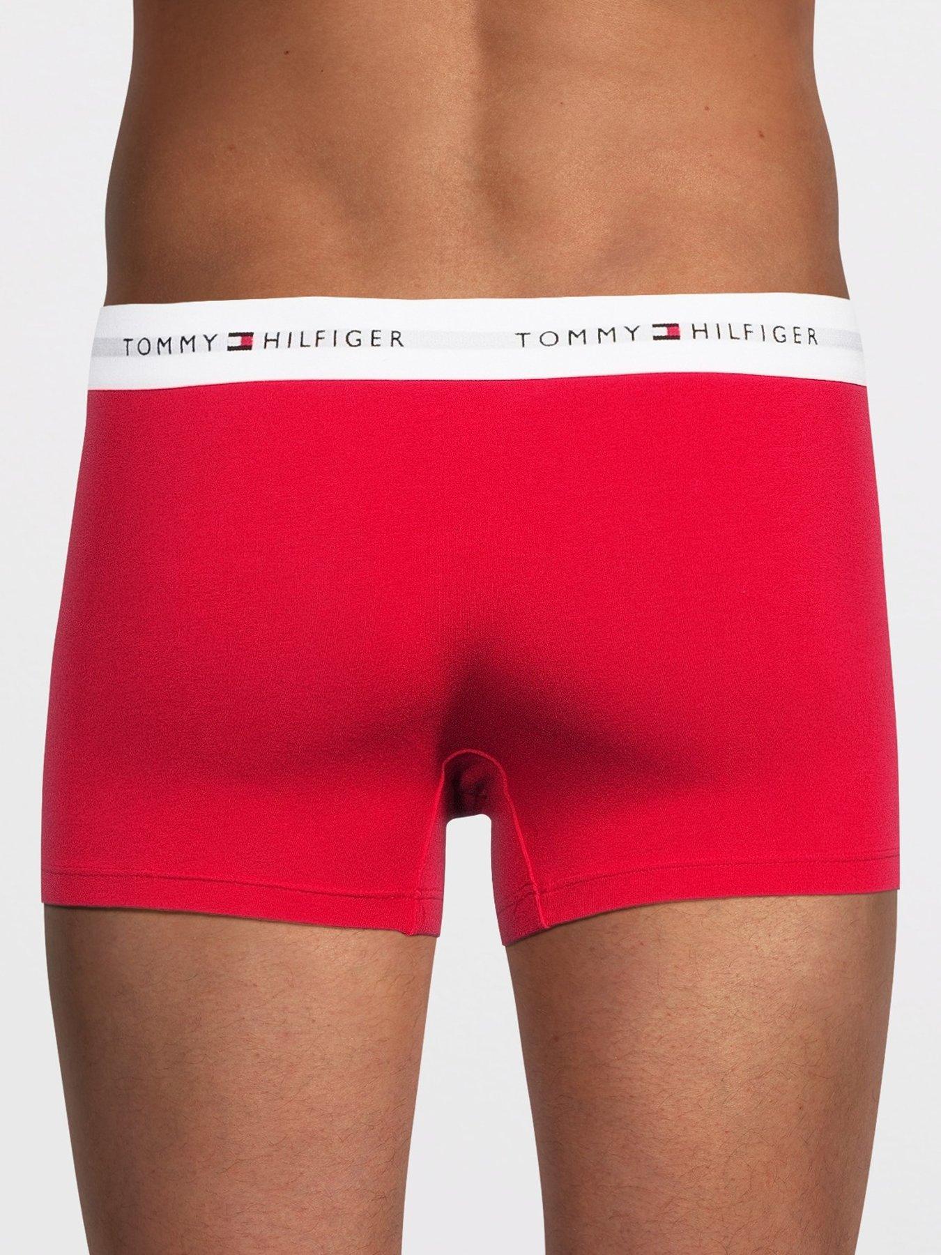 Image 3 of 3 of Tommy Hilfiger Mens Signature 3 Pack&nbsp;Stretch Trunks&nbsp;&nbsp;- Multi