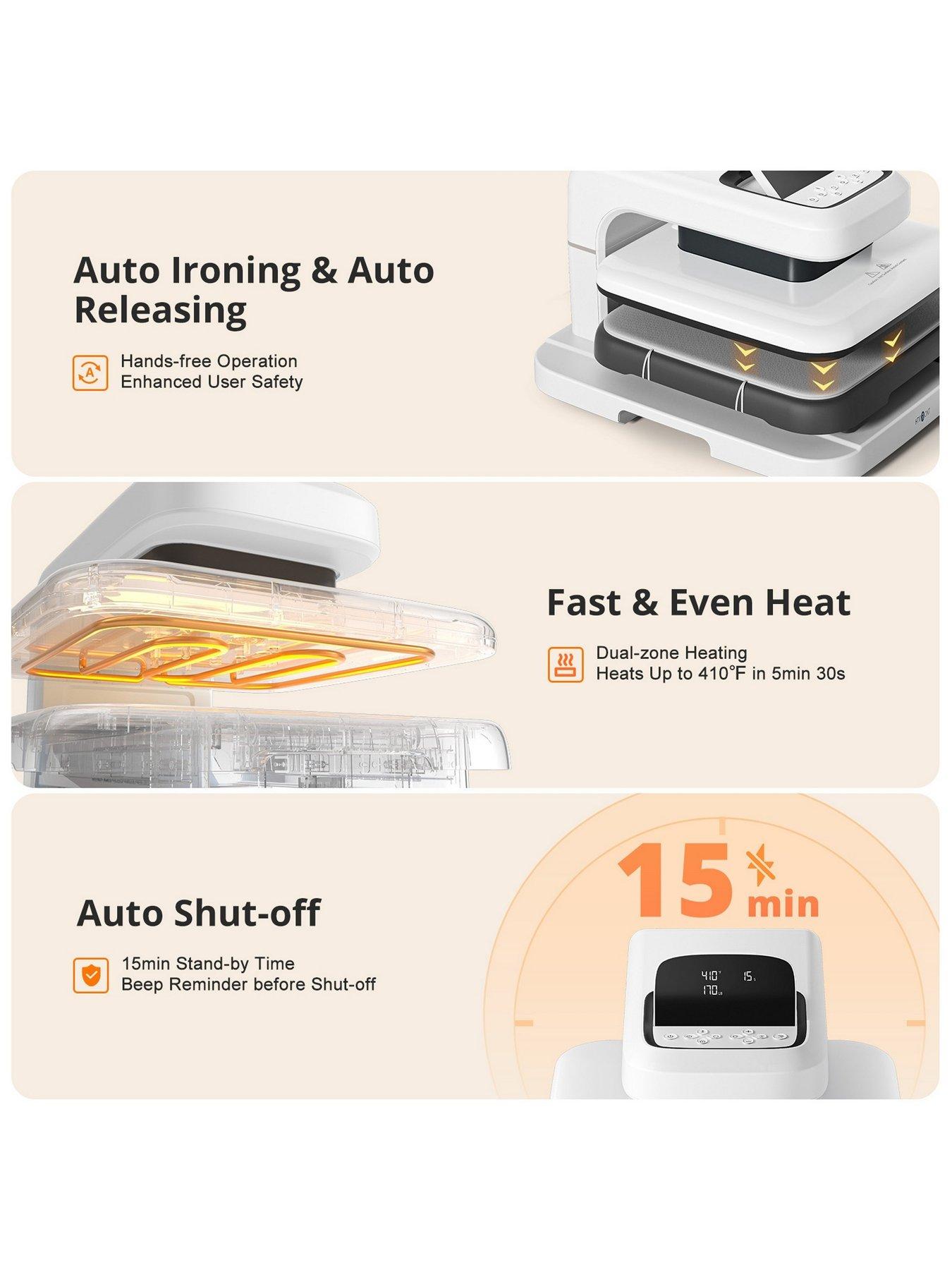 Image 4 of 7 of HTVRONT Auto Heat Press 2