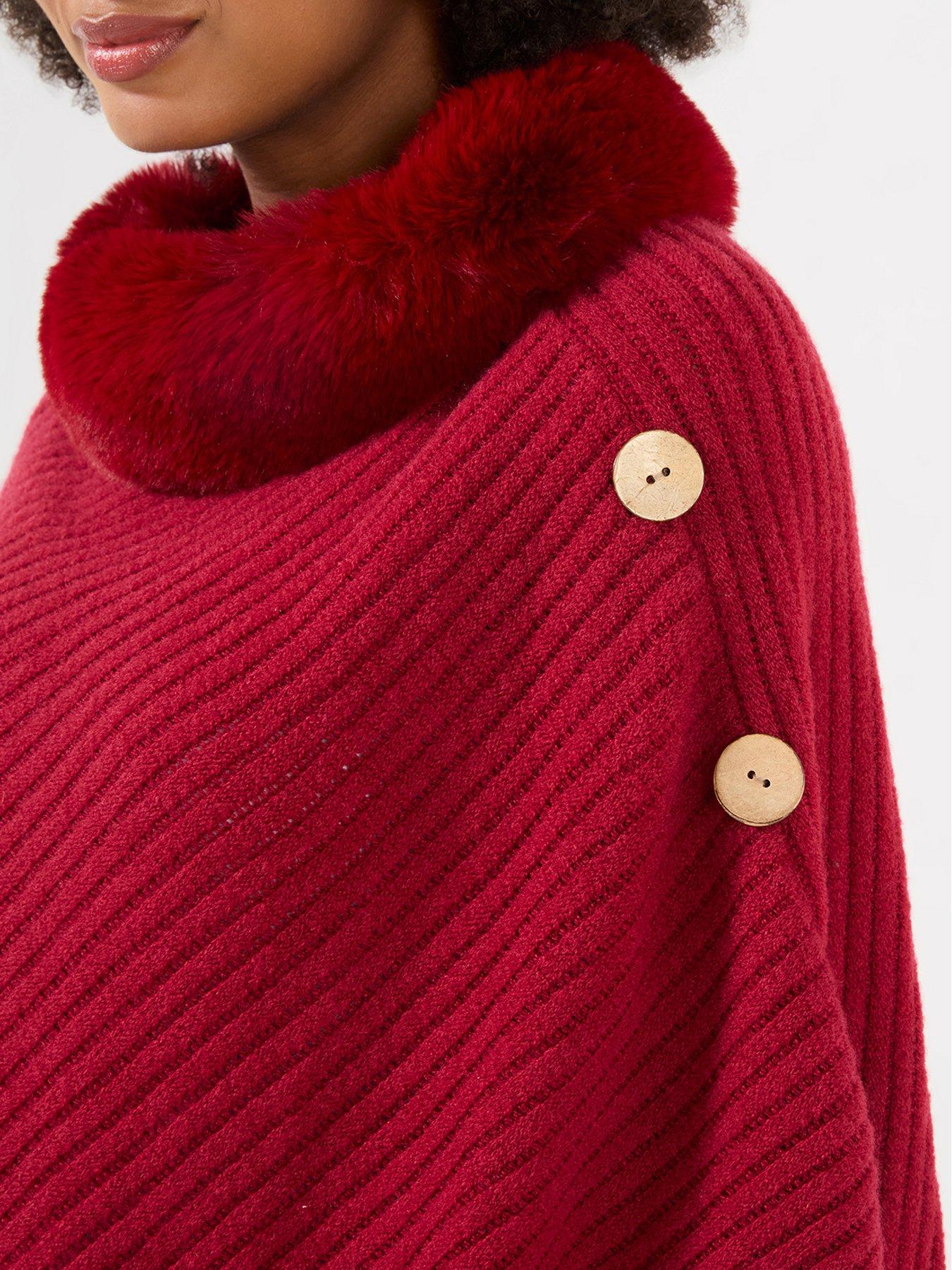 Image 4 of 6 of Joe Browns Simply Stylish Cable Knit Poncho