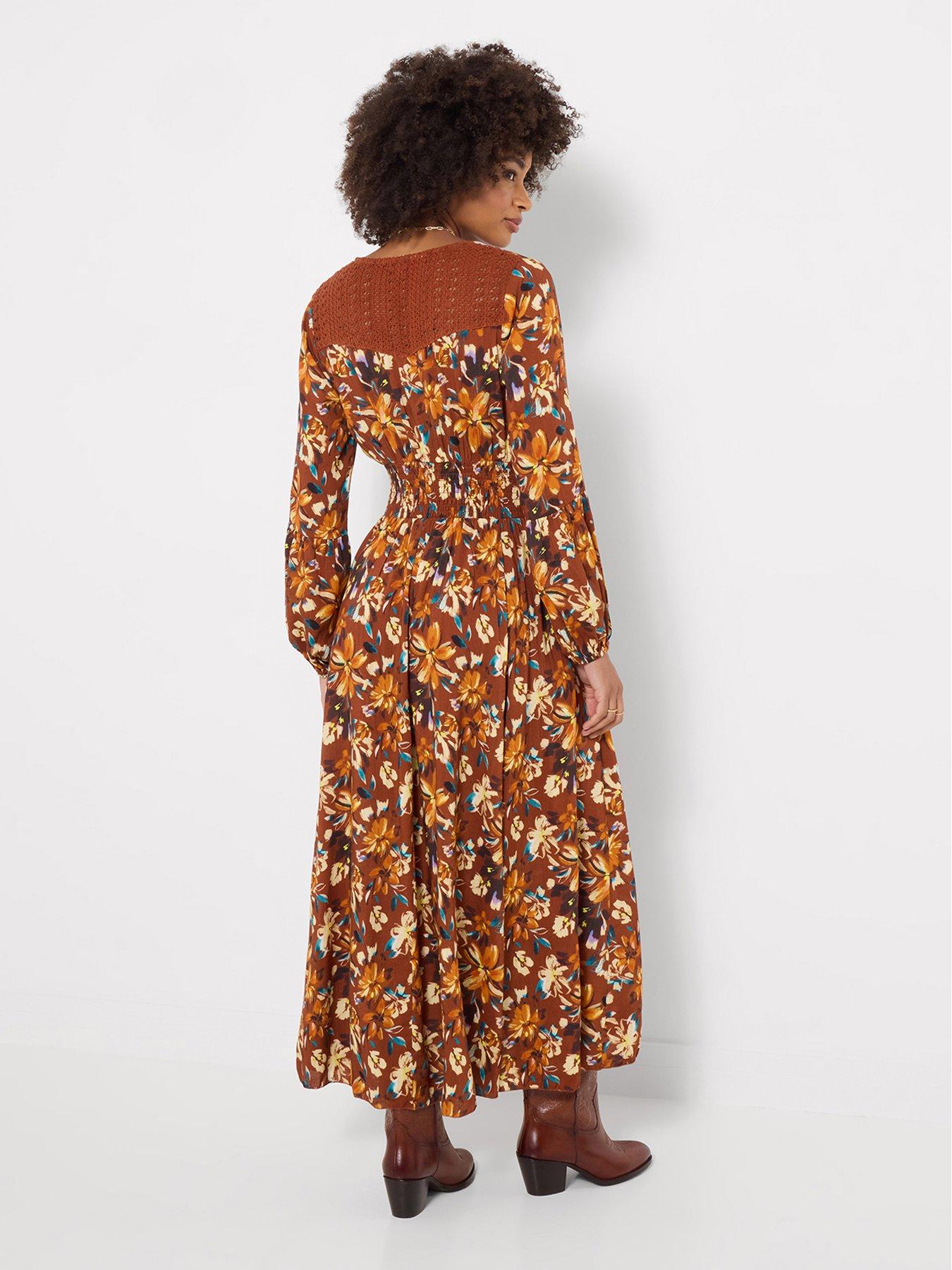 Image 2 of 5 of Joe Browns Sienna Floral Lace Insert Maxi Dress