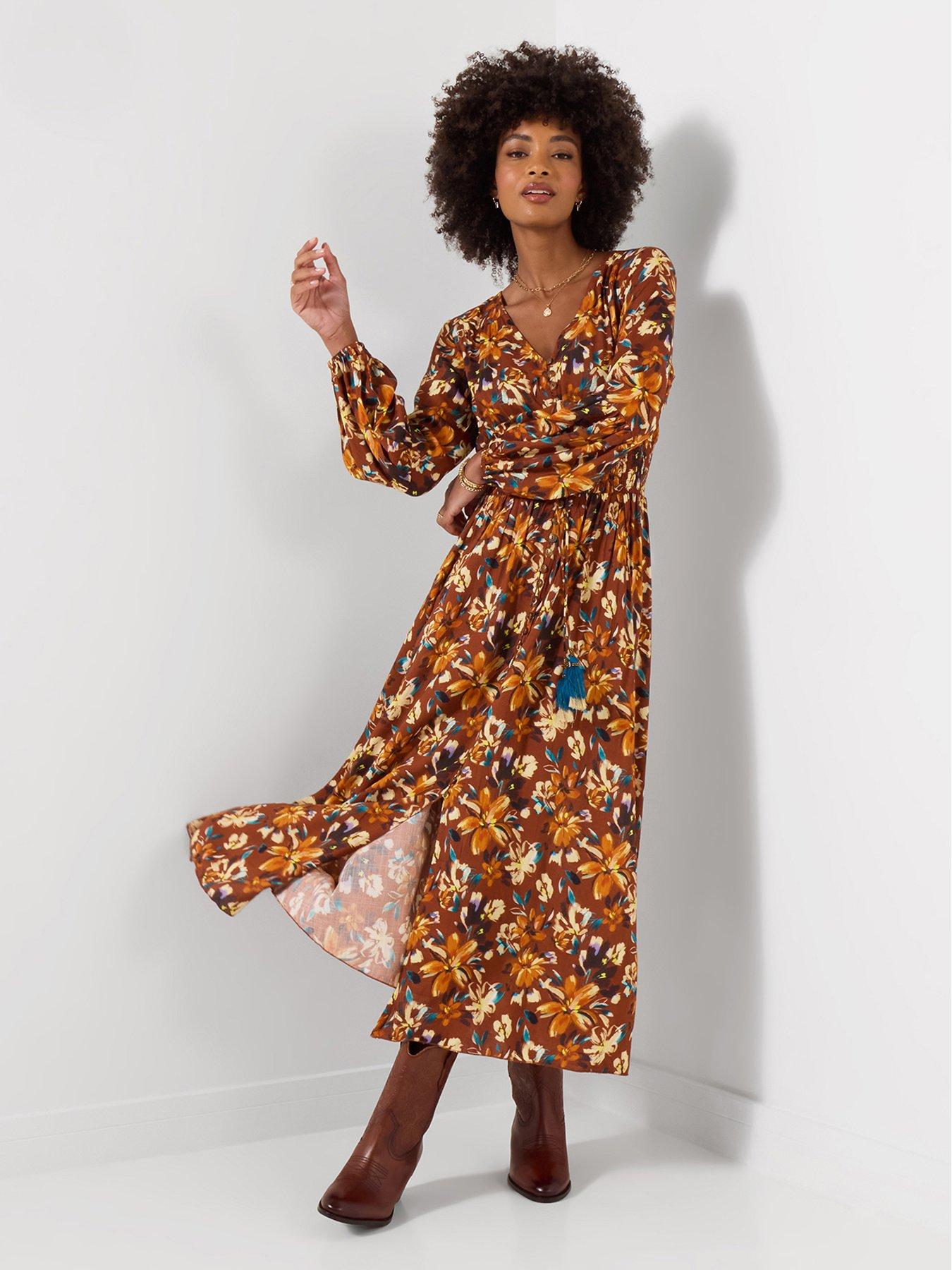 Image 3 of 5 of Joe Browns Sienna Floral Lace Insert Maxi Dress