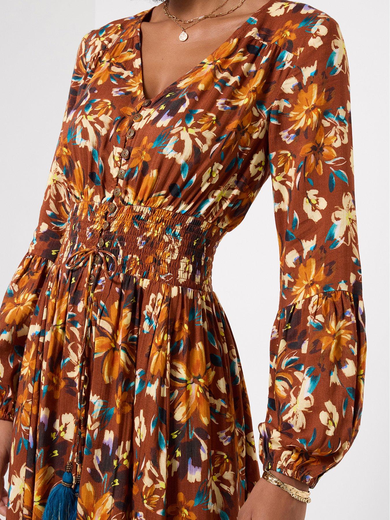 Image 4 of 5 of Joe Browns Sienna Floral Lace Insert Maxi Dress