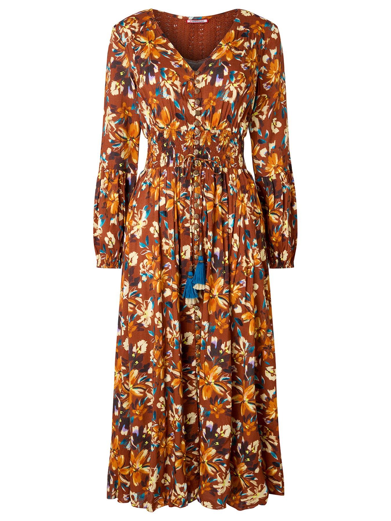 Image 5 of 5 of Joe Browns Sienna Floral Lace Insert Maxi Dress