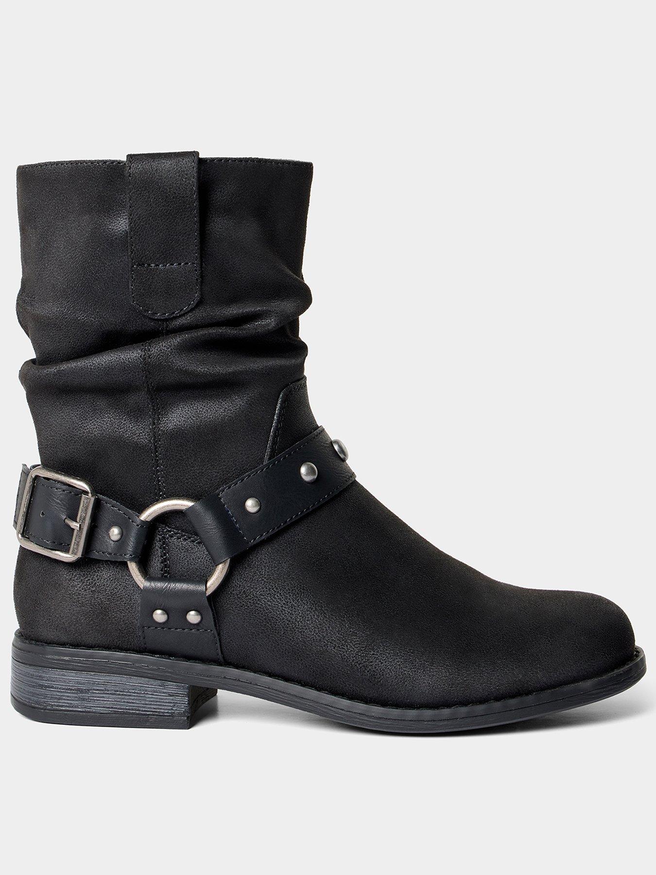 Joe Browns Walks On The Wild Side Ankle Boots - Black