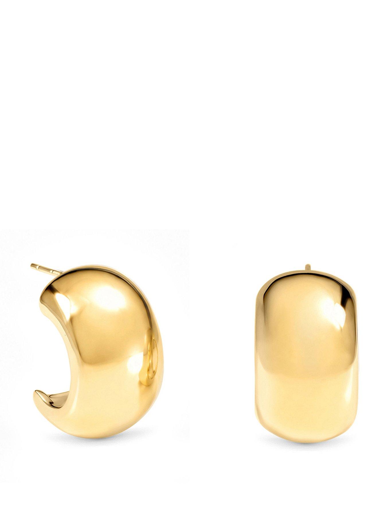 Image 1 of 1 of Inicio Gold Fluid Hoops