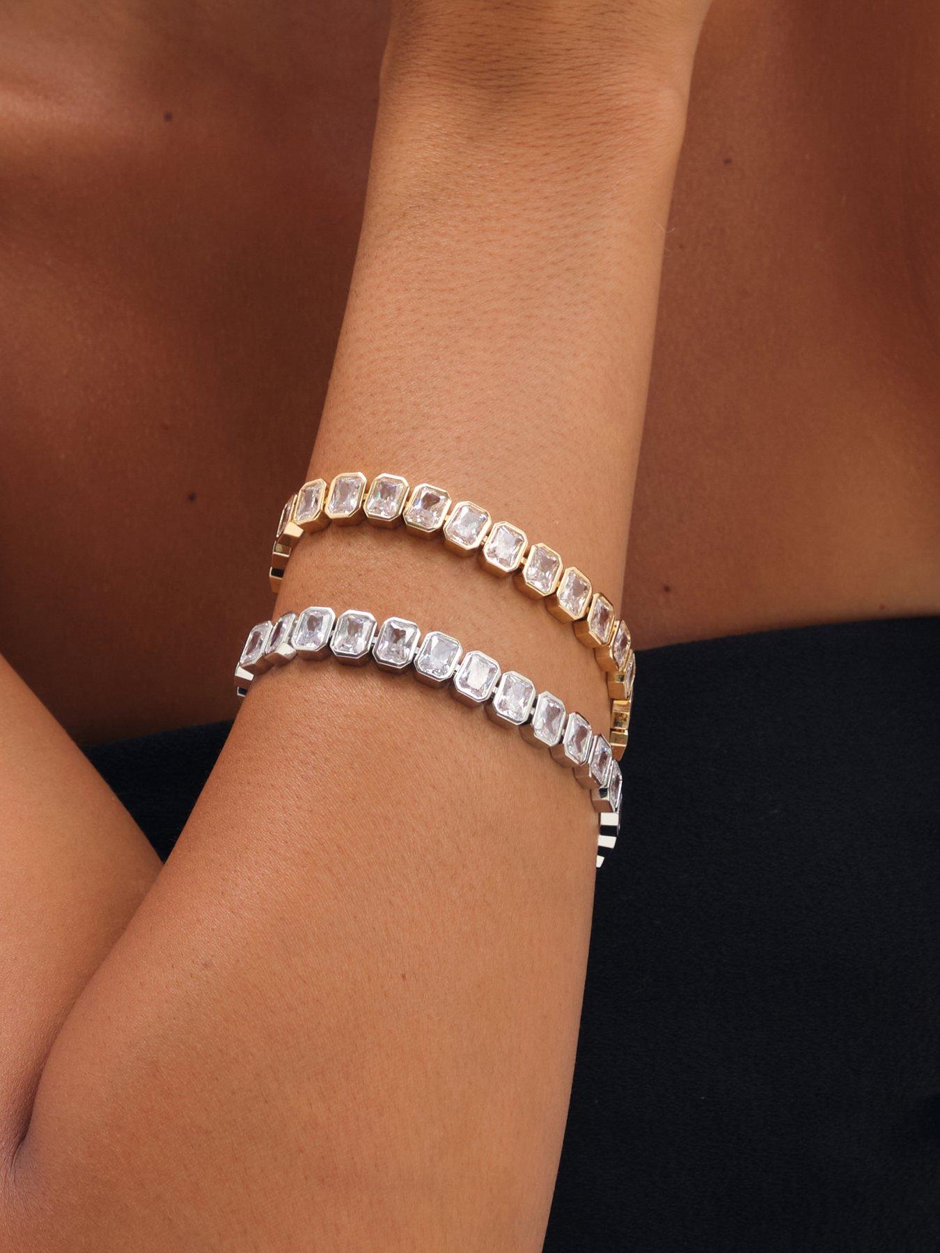 Image 2 of 3 of Jon Richard Gold Plated Crystal Bracelet