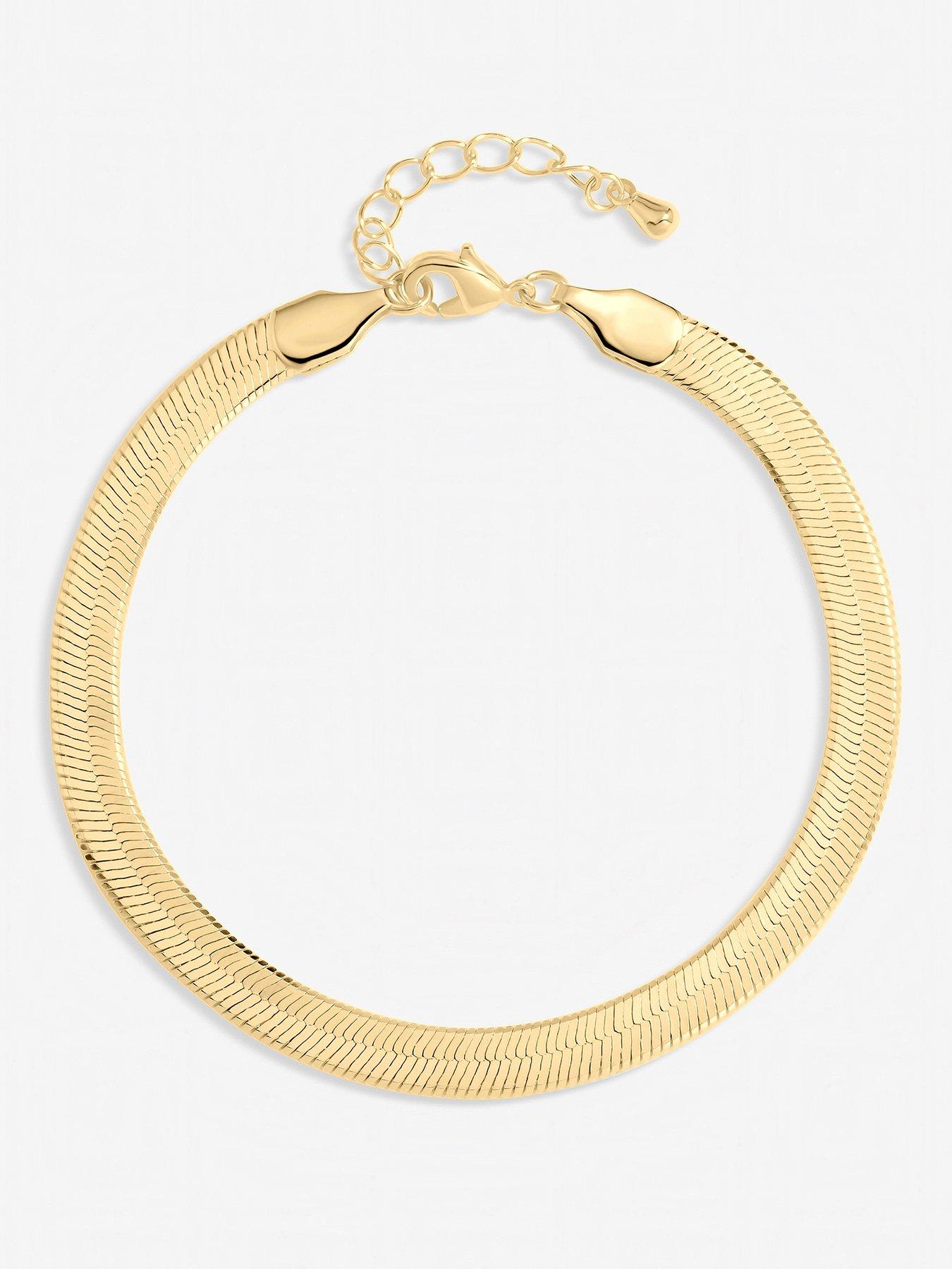 Inicio Inicio Gold Snake Bracelet - Gift Pouch
