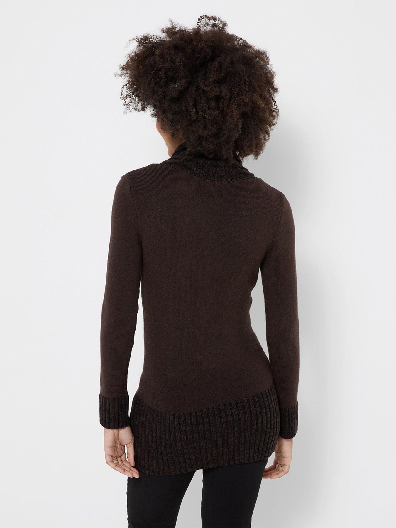 Image 2 of 5 of Joe Browns Curiously Cosy Wrap Neck Jumper