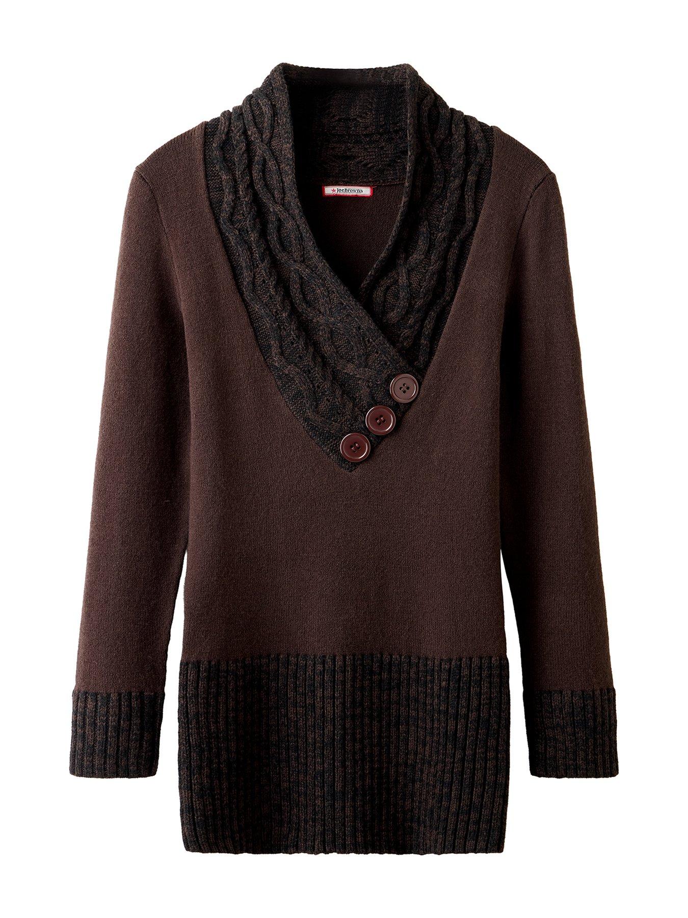 Image 5 of 5 of Joe Browns Curiously Cosy Wrap Neck Jumper