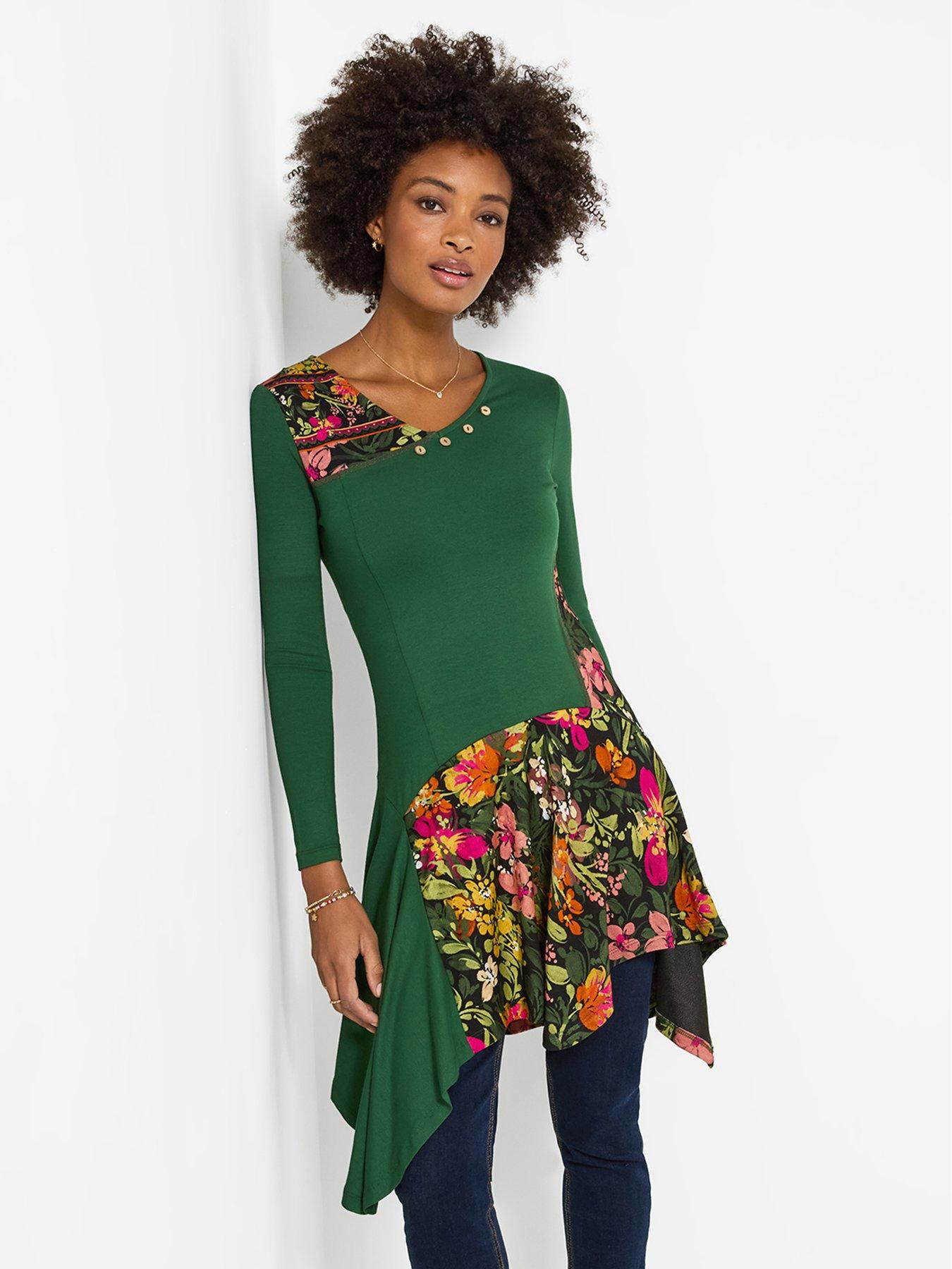 Joe Browns Fabulous Florals Jersey Tunic Dress