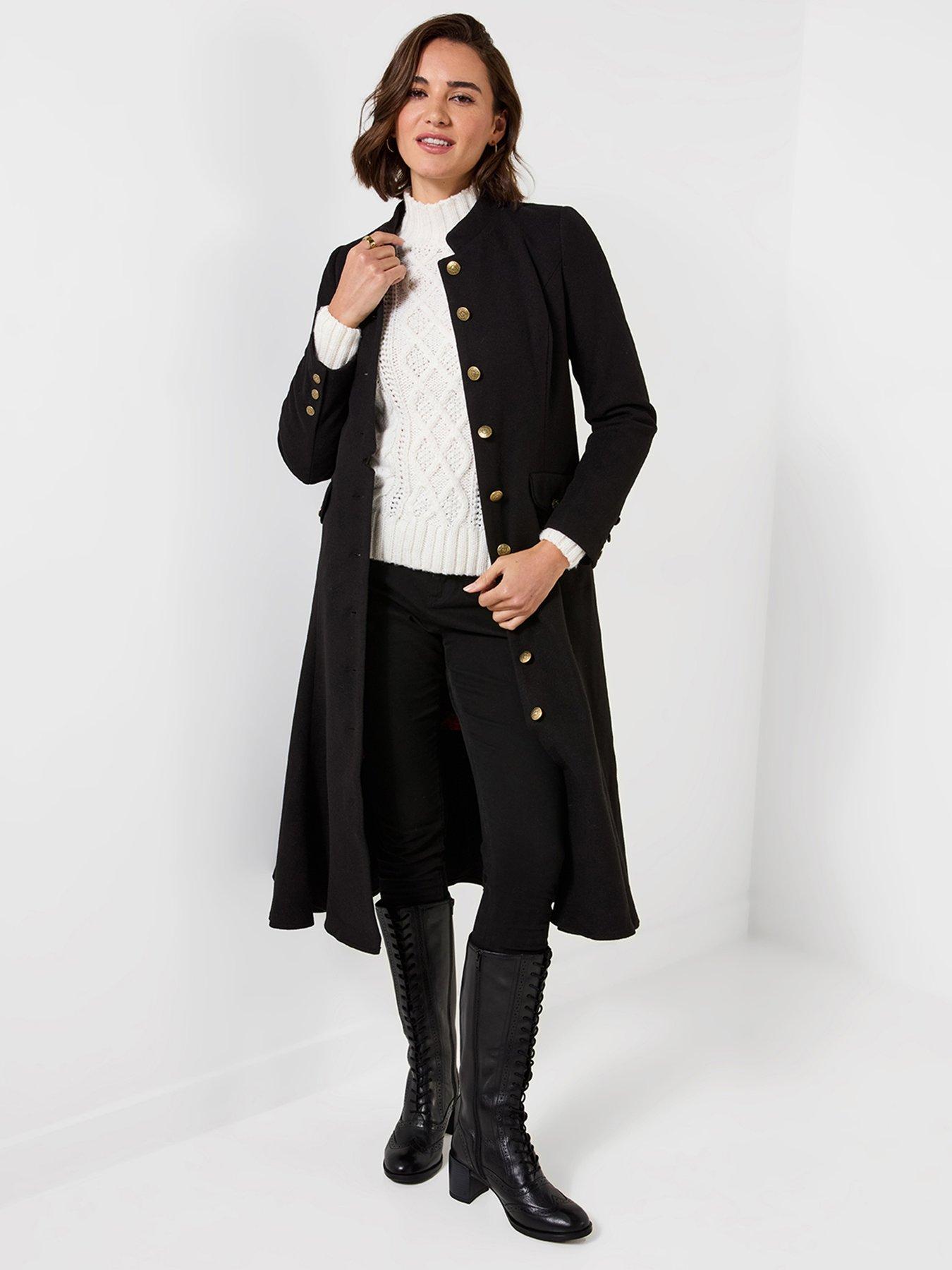 Image 1 of 7 of Joe Browns Ayda Long Black Coat