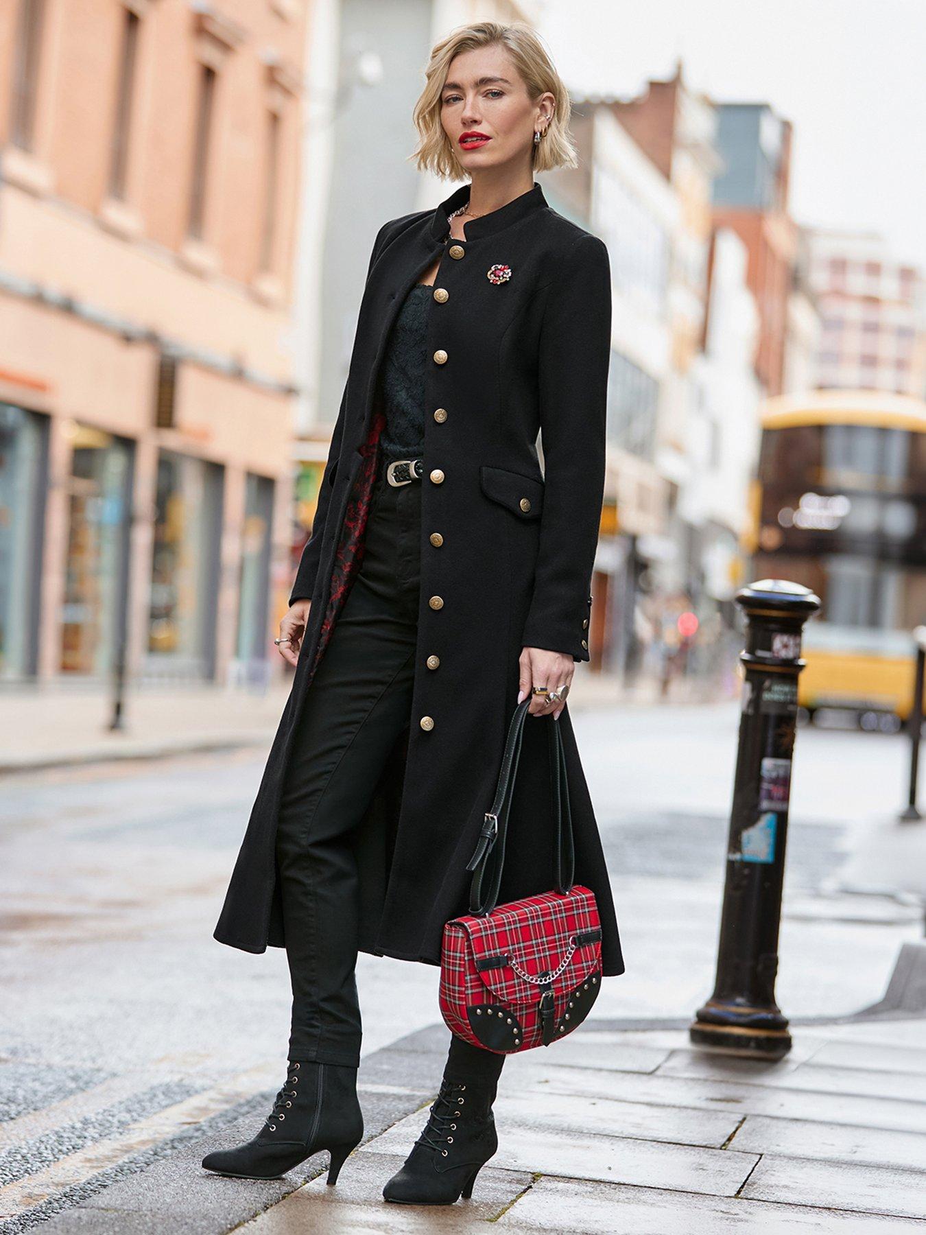 Image 4 of 7 of Joe Browns Ayda Long Black Coat