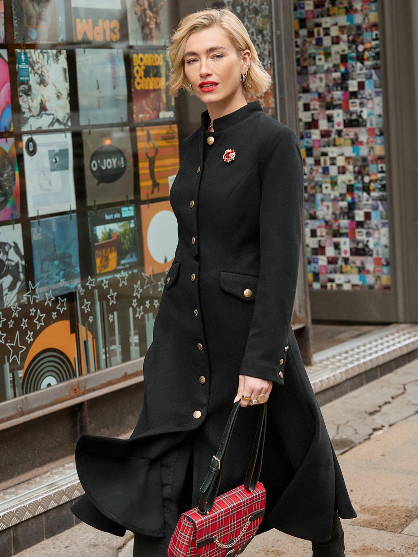Image 5 of 7 of Joe Browns Ayda Long Black Coat