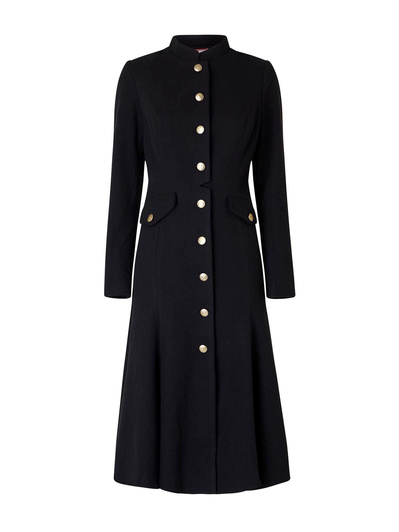 Image 7 of 7 of Joe Browns Ayda Long Black Coat