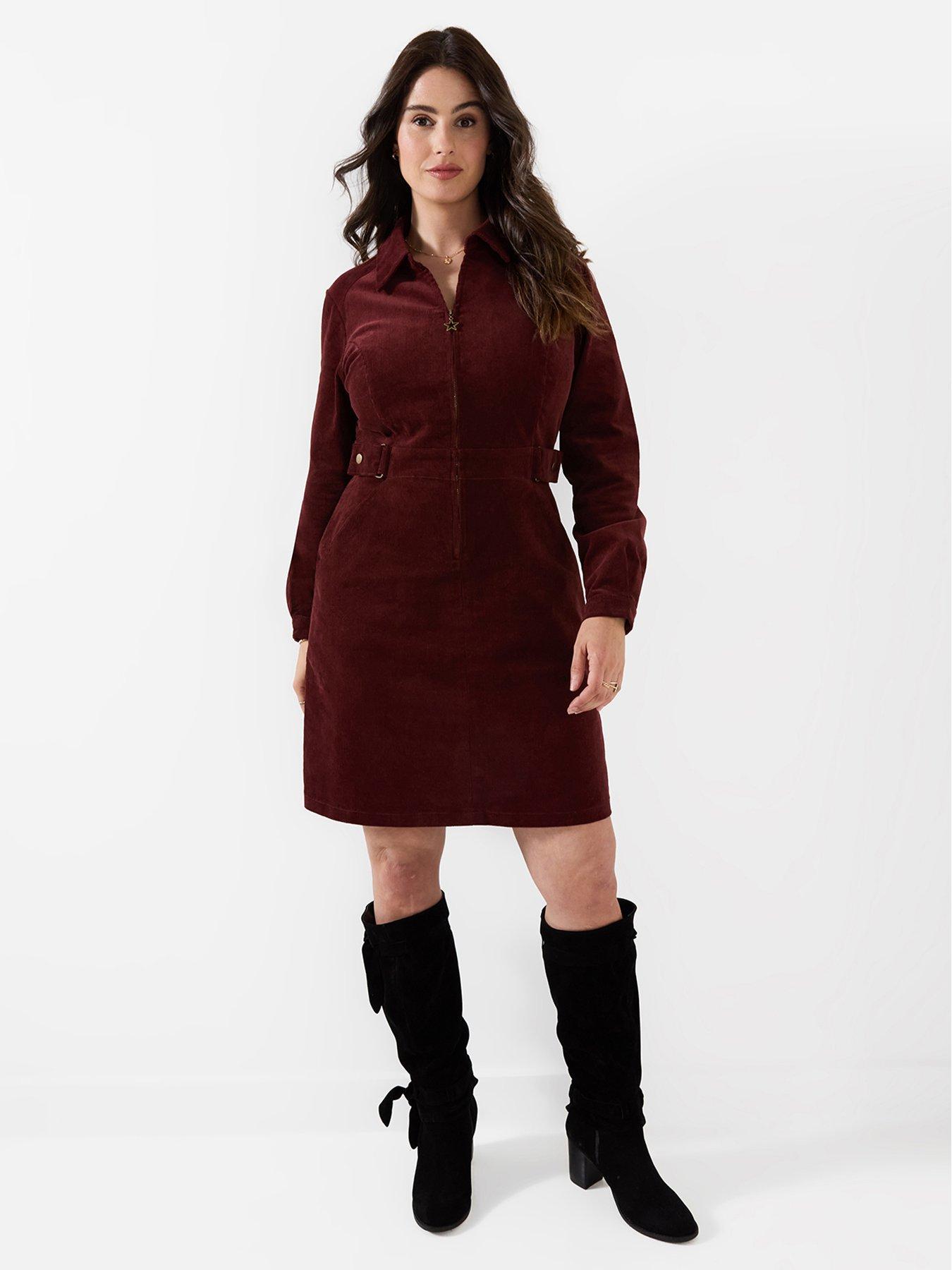 Joe Browns Betsy Zip Front Cord Dress