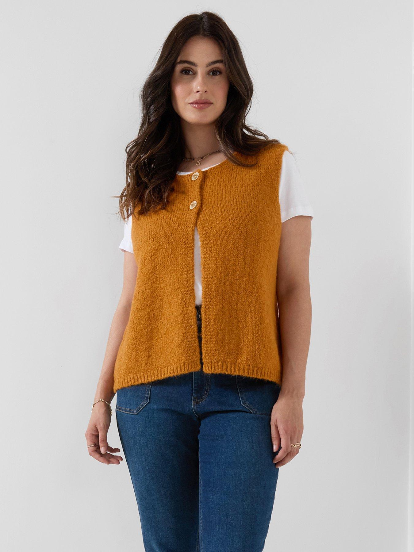 Joe Browns Loretta Double Button Knitted Vest