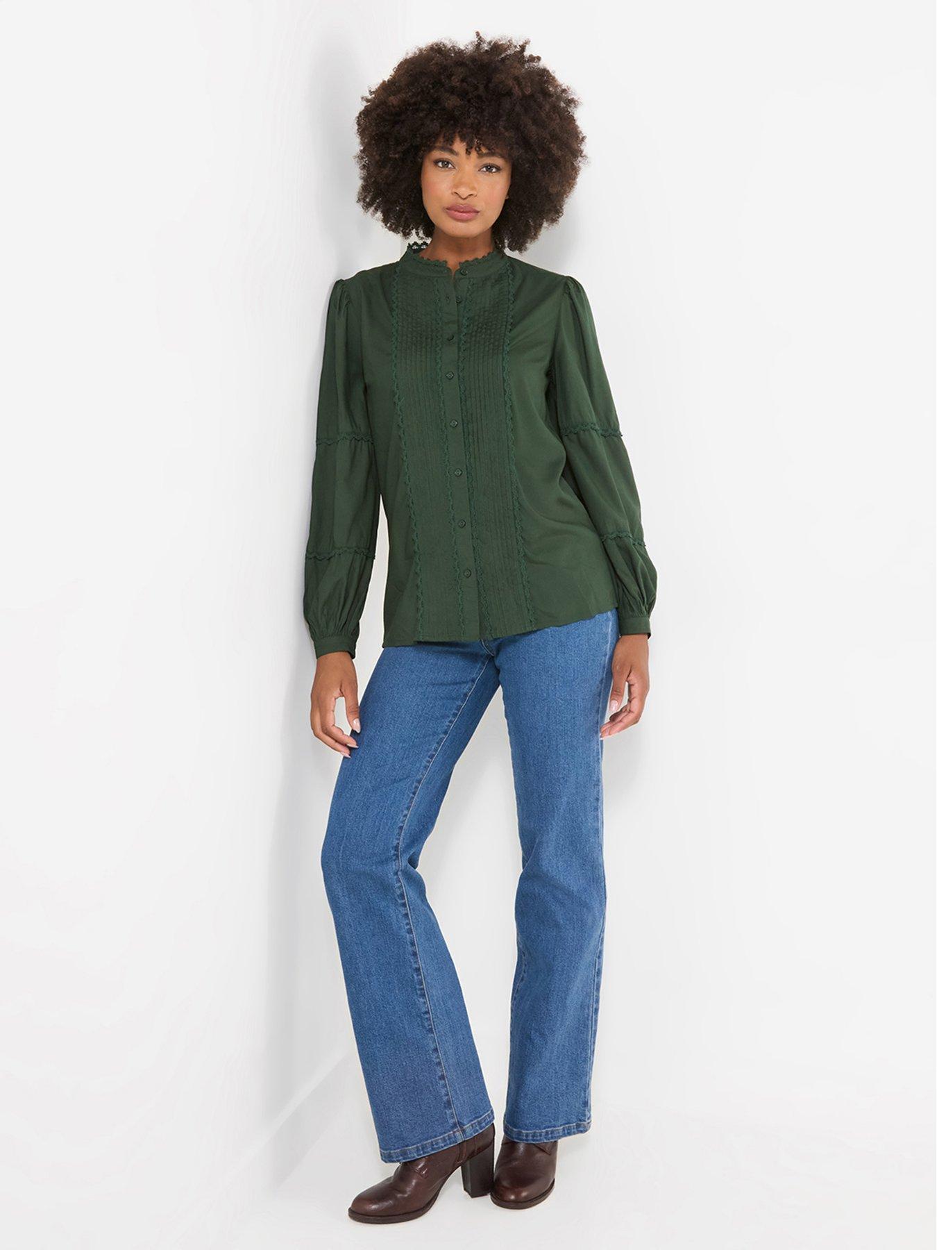 Image 3 of 5 of Joe Browns Timeless Lace Trim Blouse