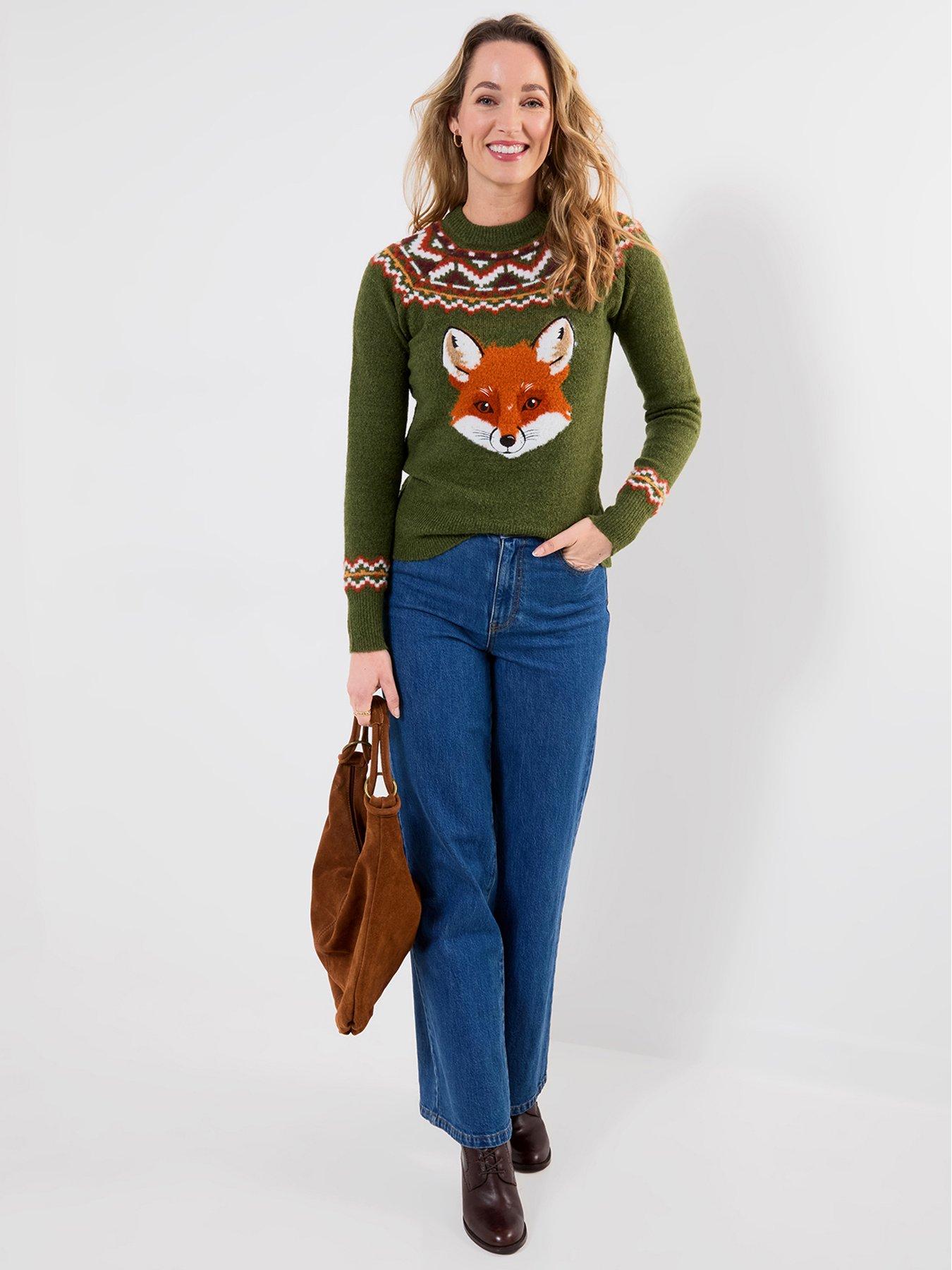 Image 3 of 7 of Joe Browns Fantastic Fox Embroidered Jumper