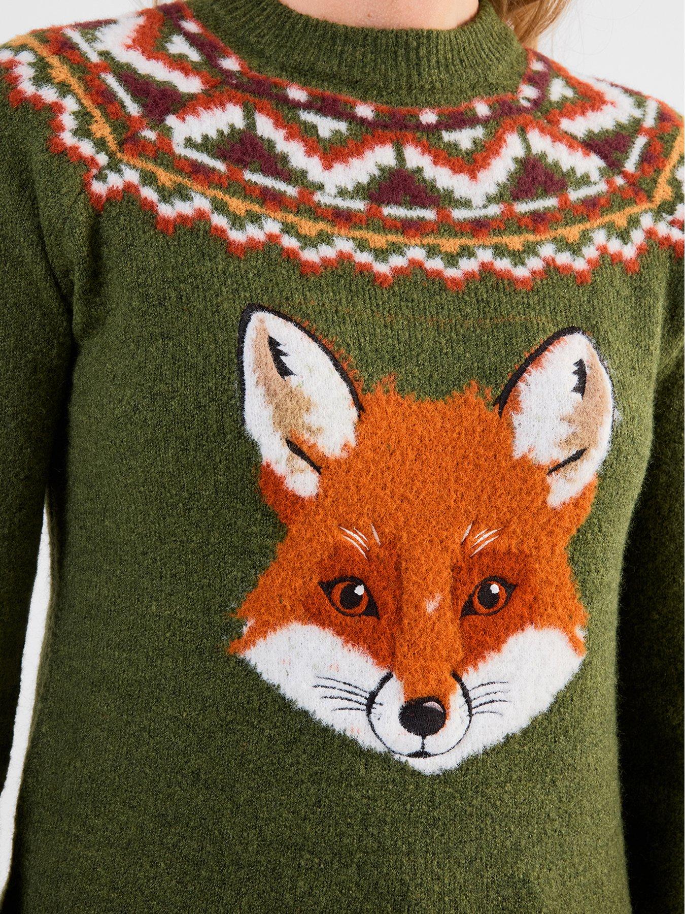 Image 4 of 7 of Joe Browns Fantastic Fox Embroidered Jumper