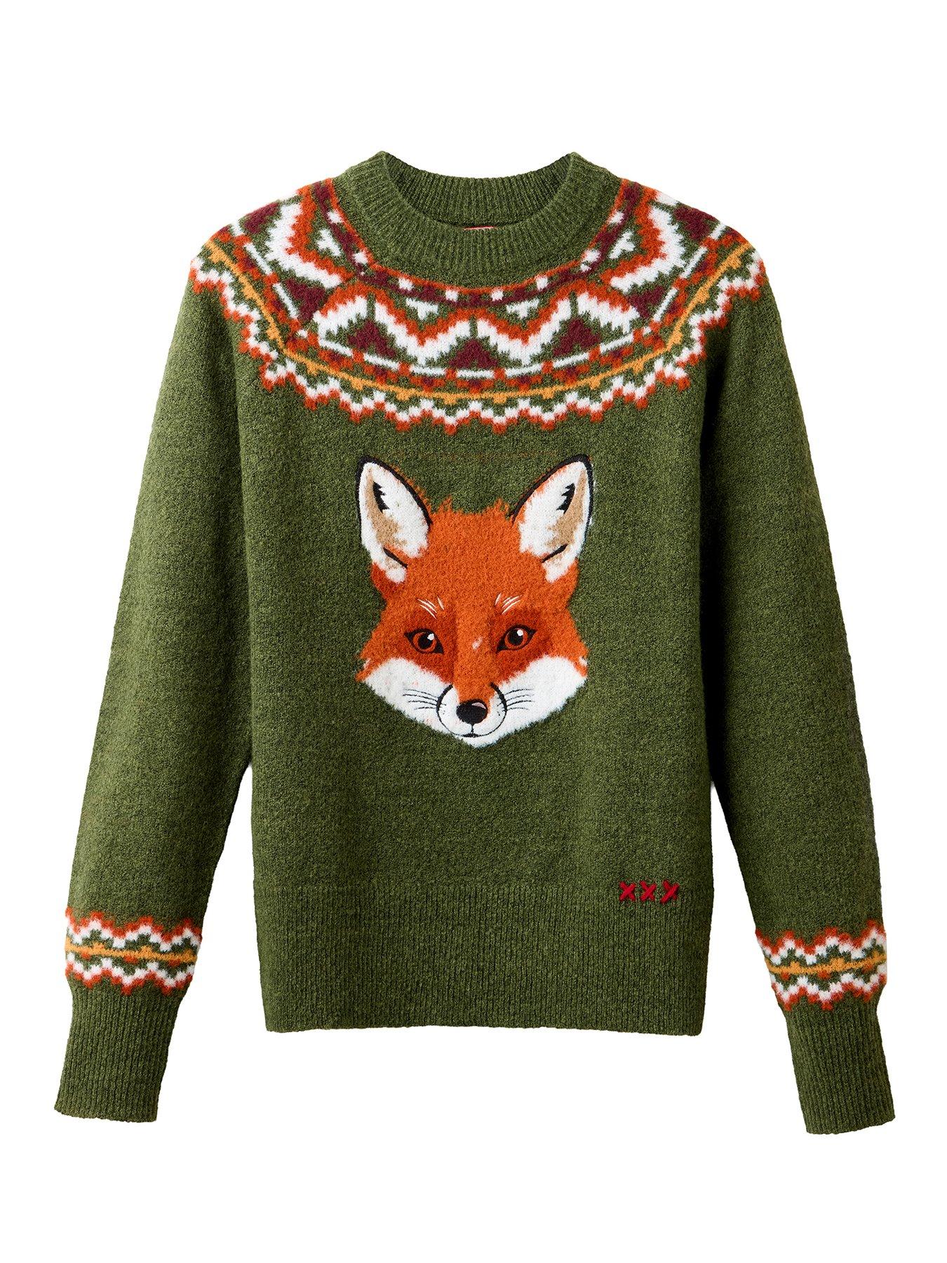 Image 7 of 7 of Joe Browns Fantastic Fox Embroidered Jumper