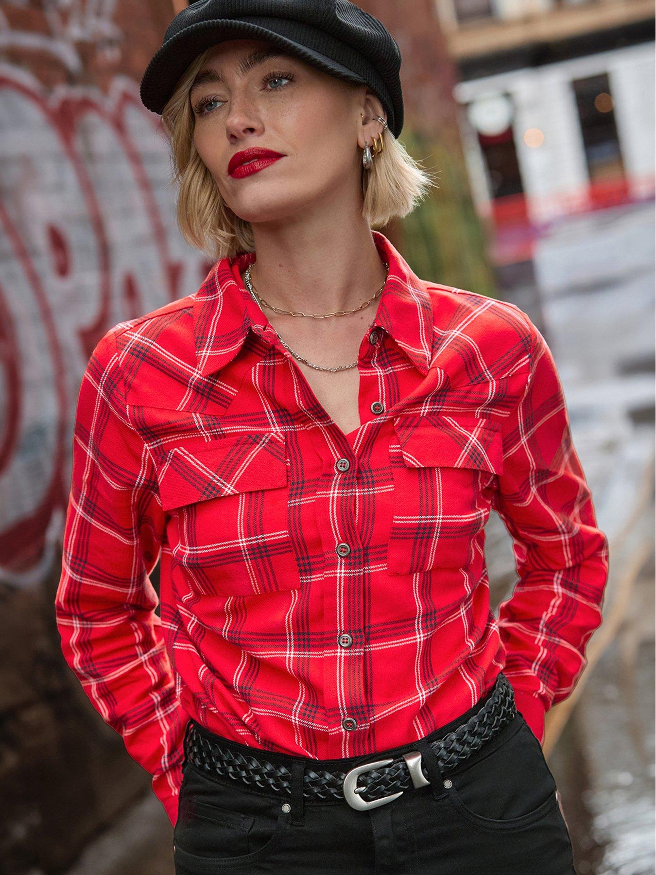 Image 6 of 7 of Joe Browns Vivienne Checked Shirt