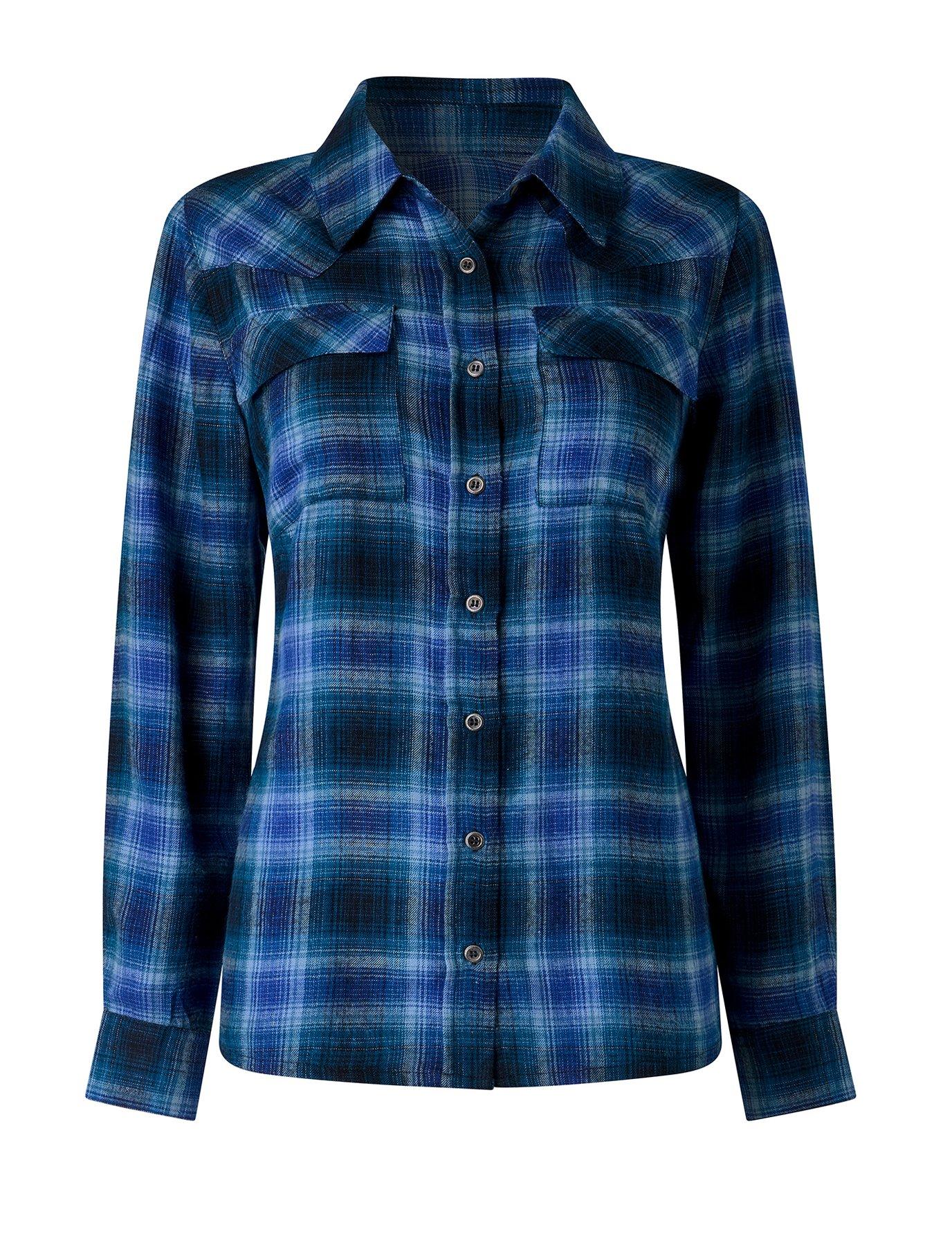 Image 5 of 5 of Joe Browns Anastasia Checked Flannel Shirt