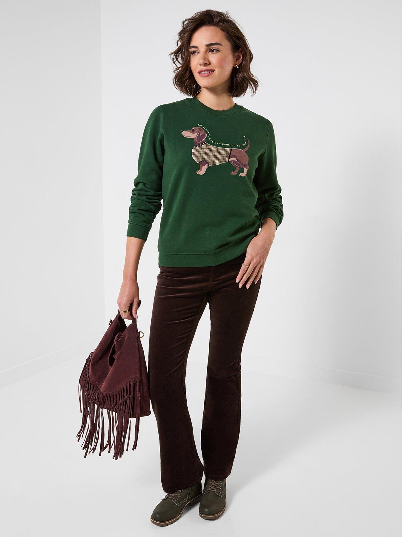 Image 3 of 5 of Joe Browns Sausage Dog Embroidered Sweatshirt