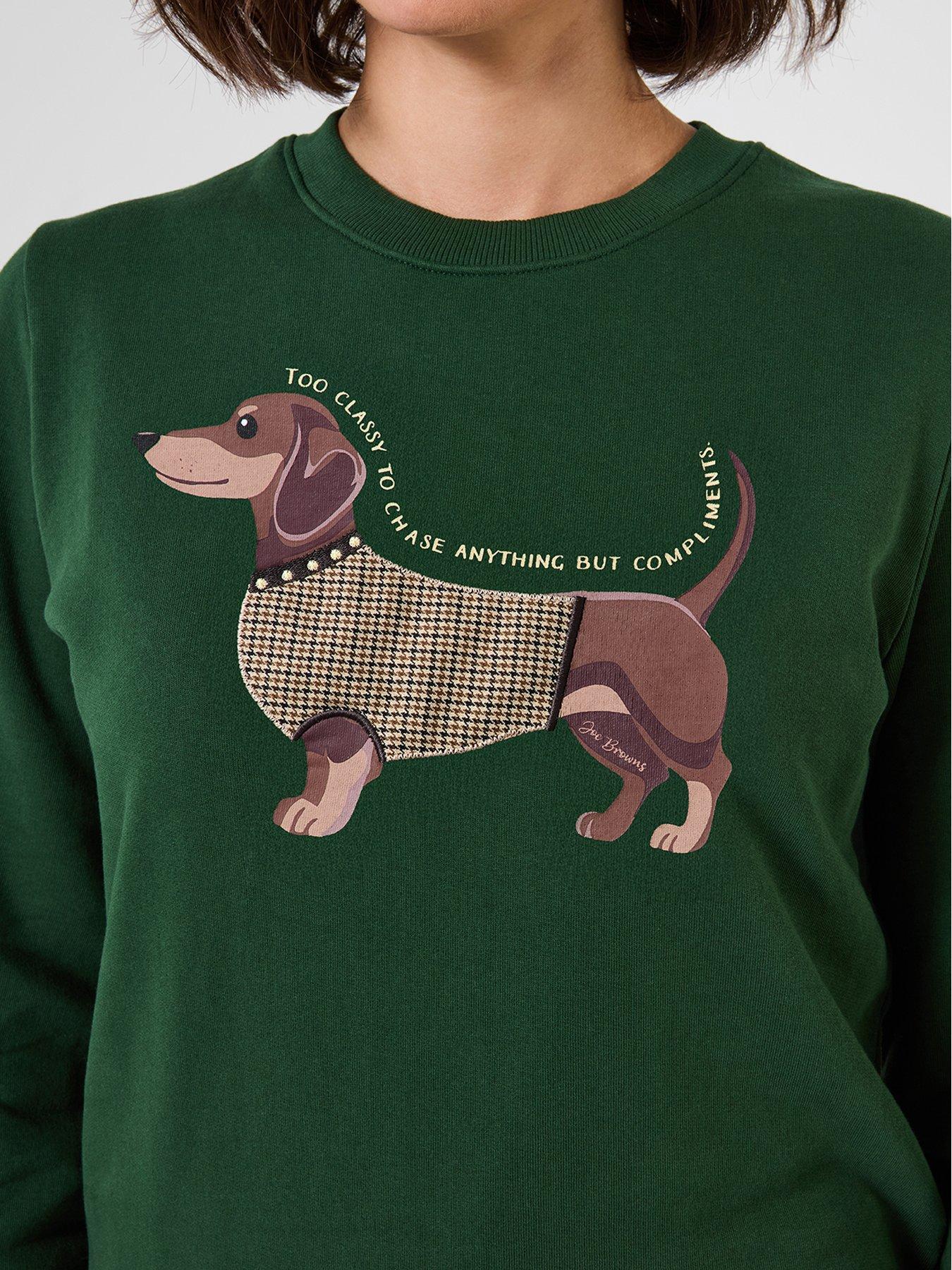 Image 4 of 5 of Joe Browns Sausage Dog Embroidered Sweatshirt