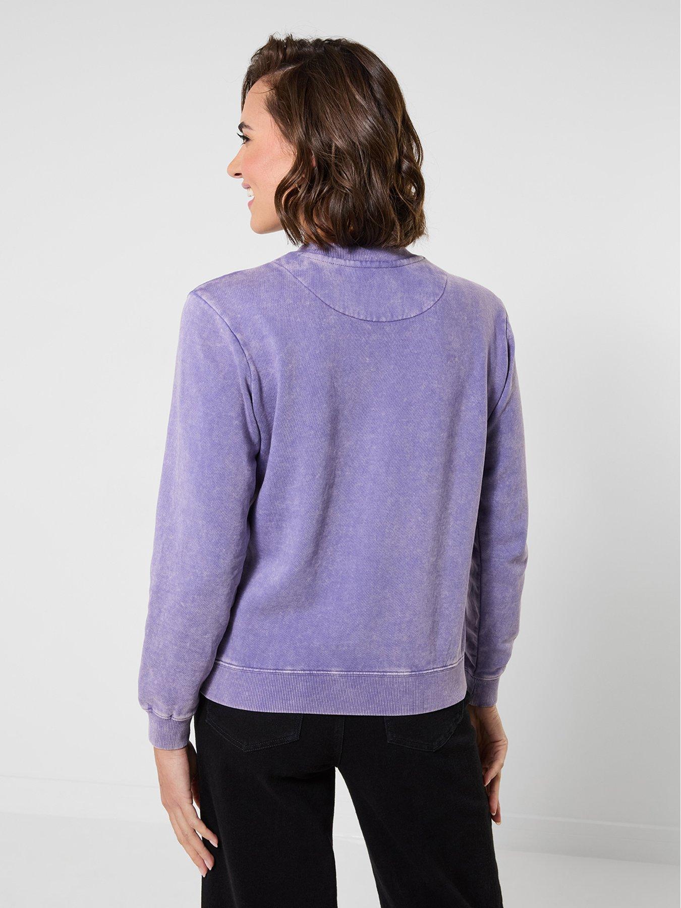 Image 2 of 5 of Joe Browns Acid Wash Rockstar Graphic Sweatshirt