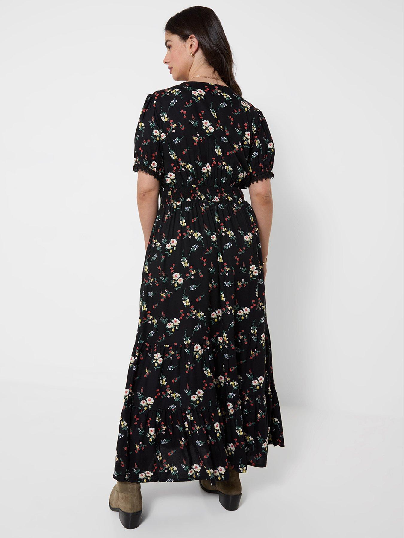 Image 2 of 6 of Joe Browns Darling Ditsy Button Through Maxi Dress
