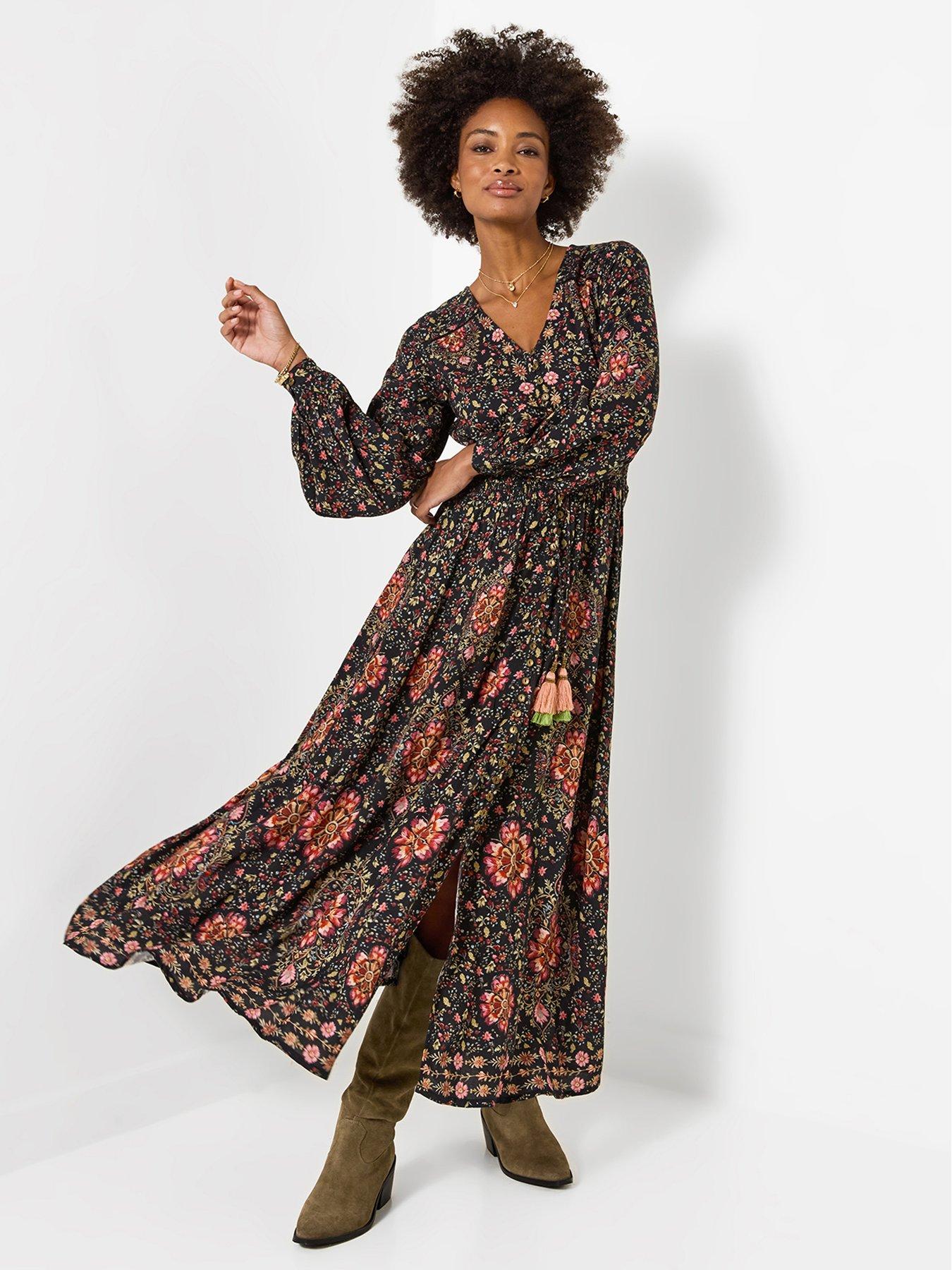 Image 1 of 6 of Joe Browns Boho Dreams Long Sleeve Maxi Dress