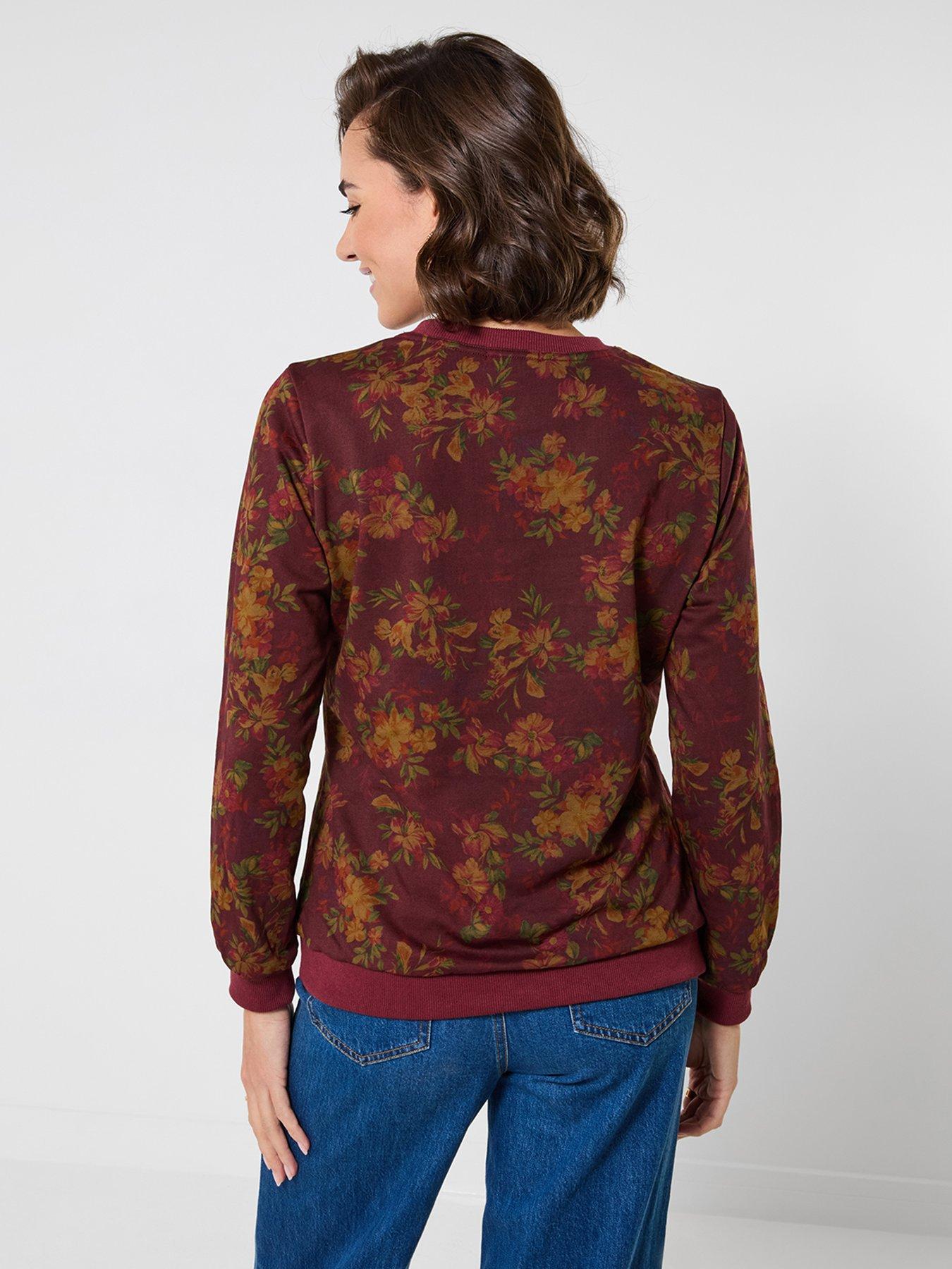 Image 2 of 5 of Joe Browns Floral Printed Sweatshirt