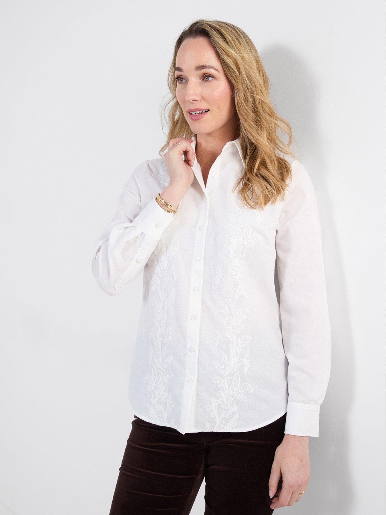 Image 3 of 5 of Joe Browns Isabella Embroidered Collared Shirt