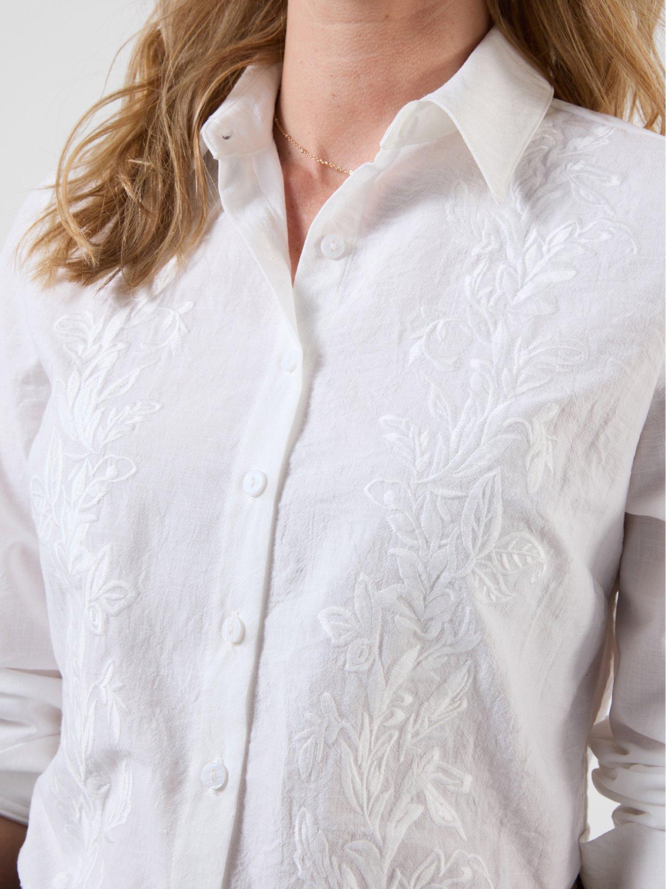 Image 4 of 5 of Joe Browns Isabella Embroidered Collared Shirt