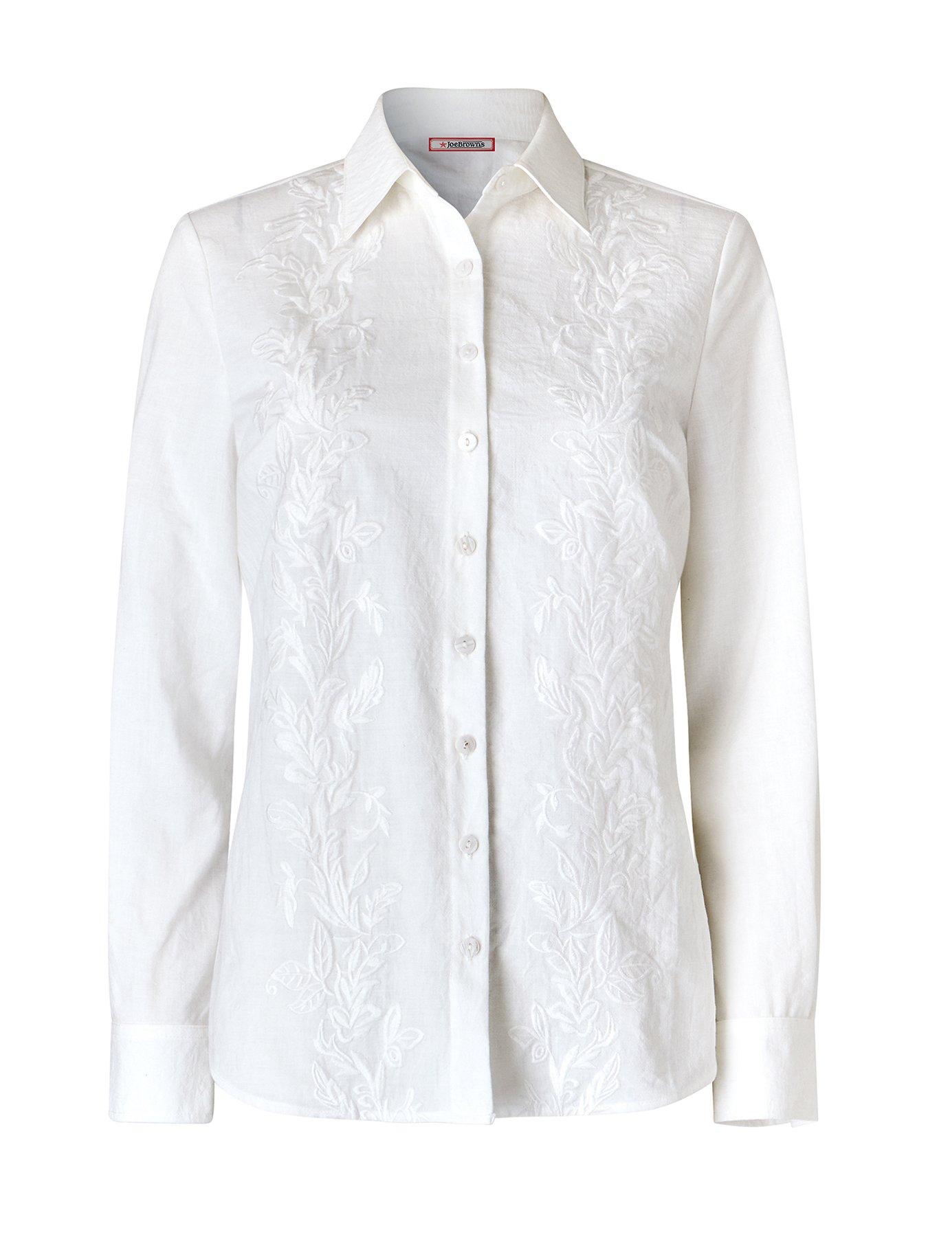 Image 5 of 5 of Joe Browns Isabella Embroidered Collared Shirt