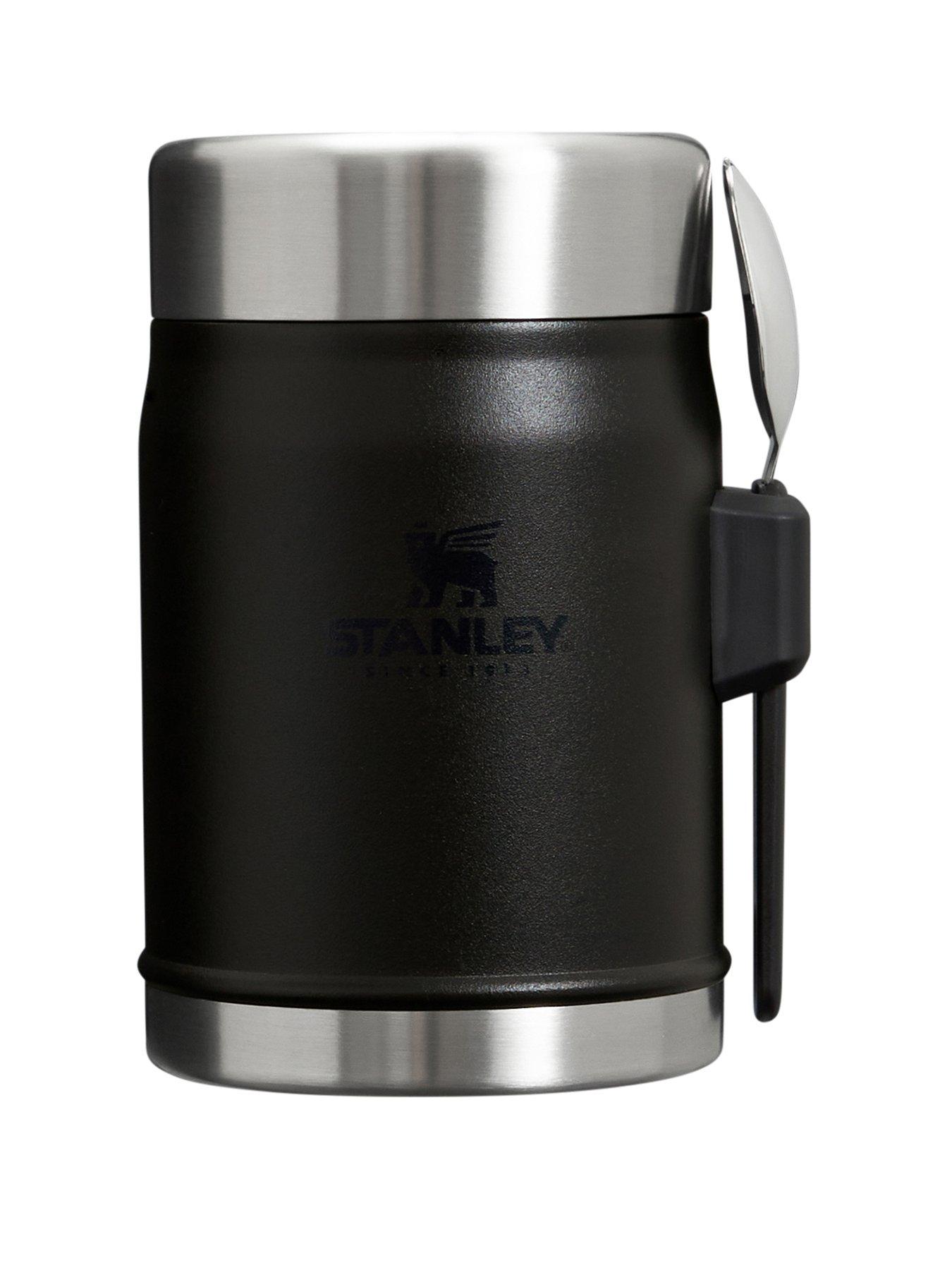 Stanley 1913 The Legendary Food Jar + Spork 0.4L / 14Oz in Black 2.0