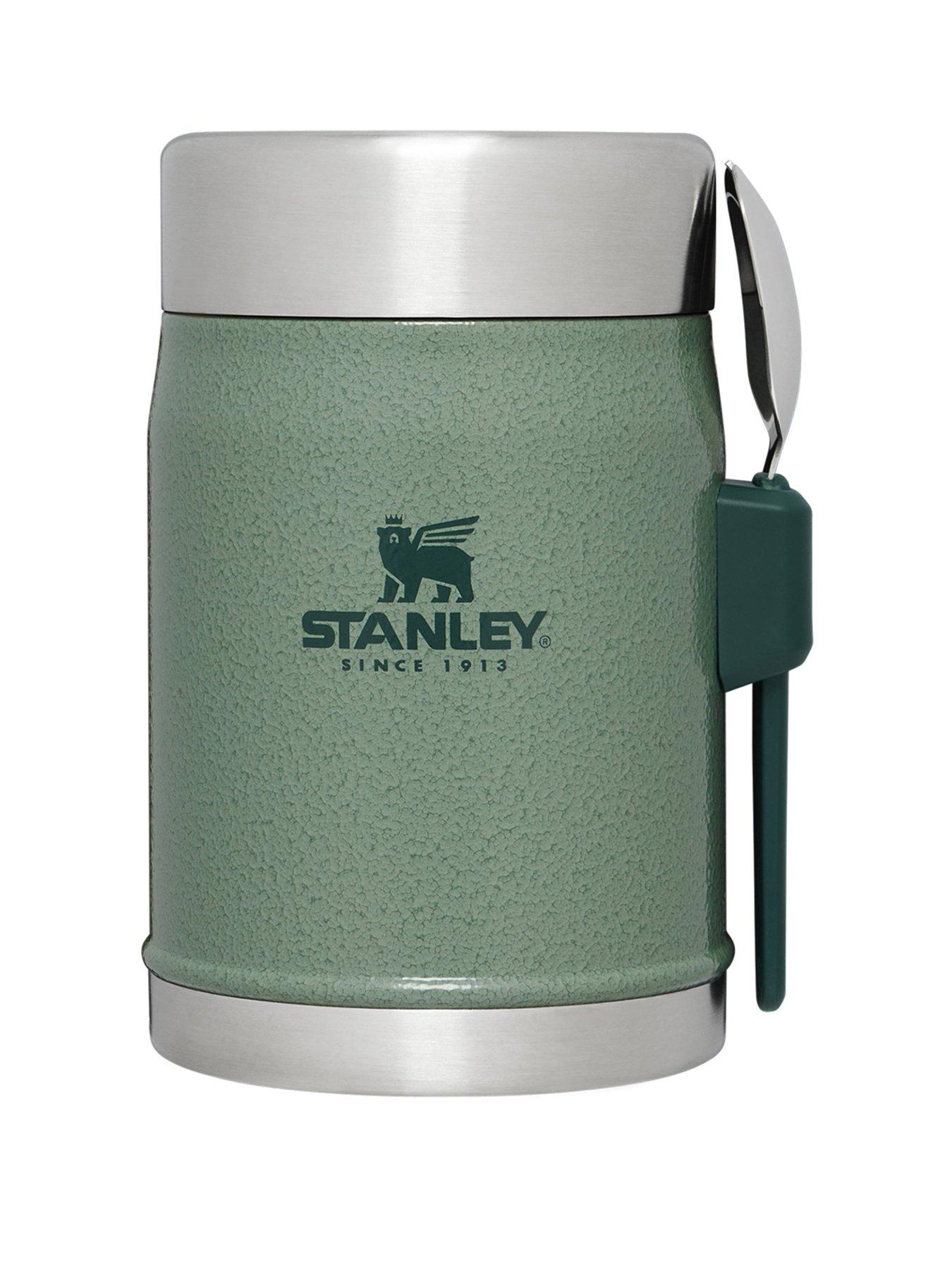 Stanley 1913 The Legendary Food Jar + Spork 0.4L / 14Oz in Hammertone Green