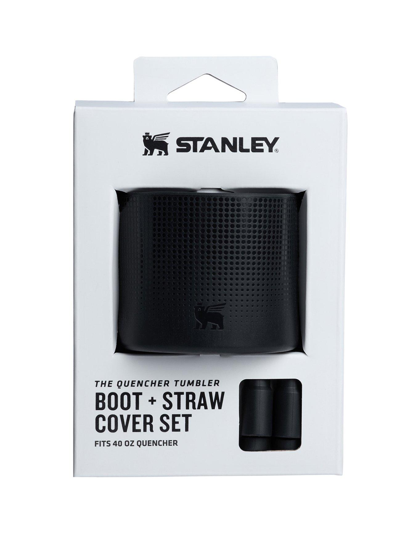 Stanley 1913 The Quencher Boot + Straw Topper 40Oz in Black