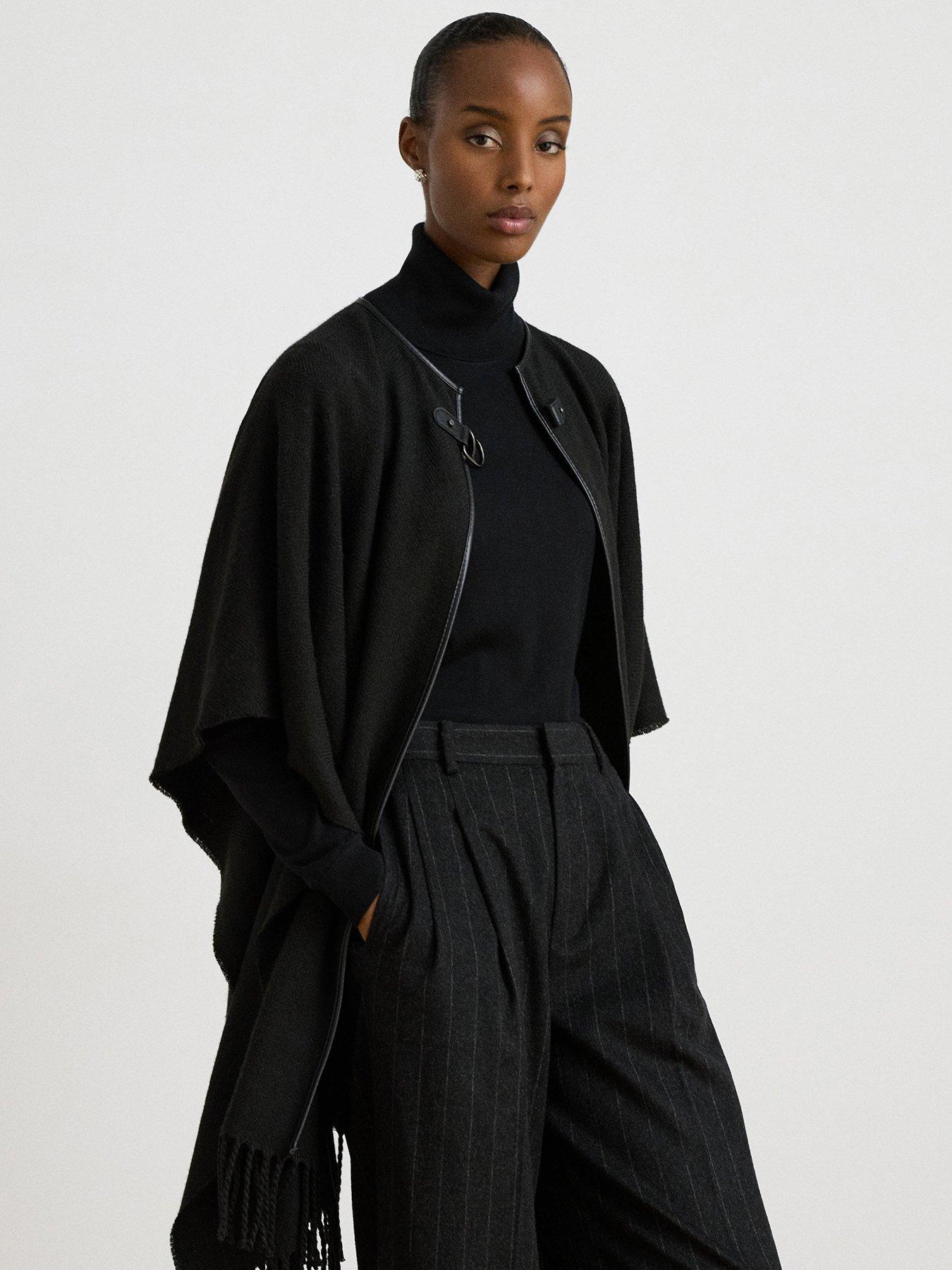 Image 1 of 6 of Lauren by Ralph Lauren RUA EQ BCKL-PONCHO