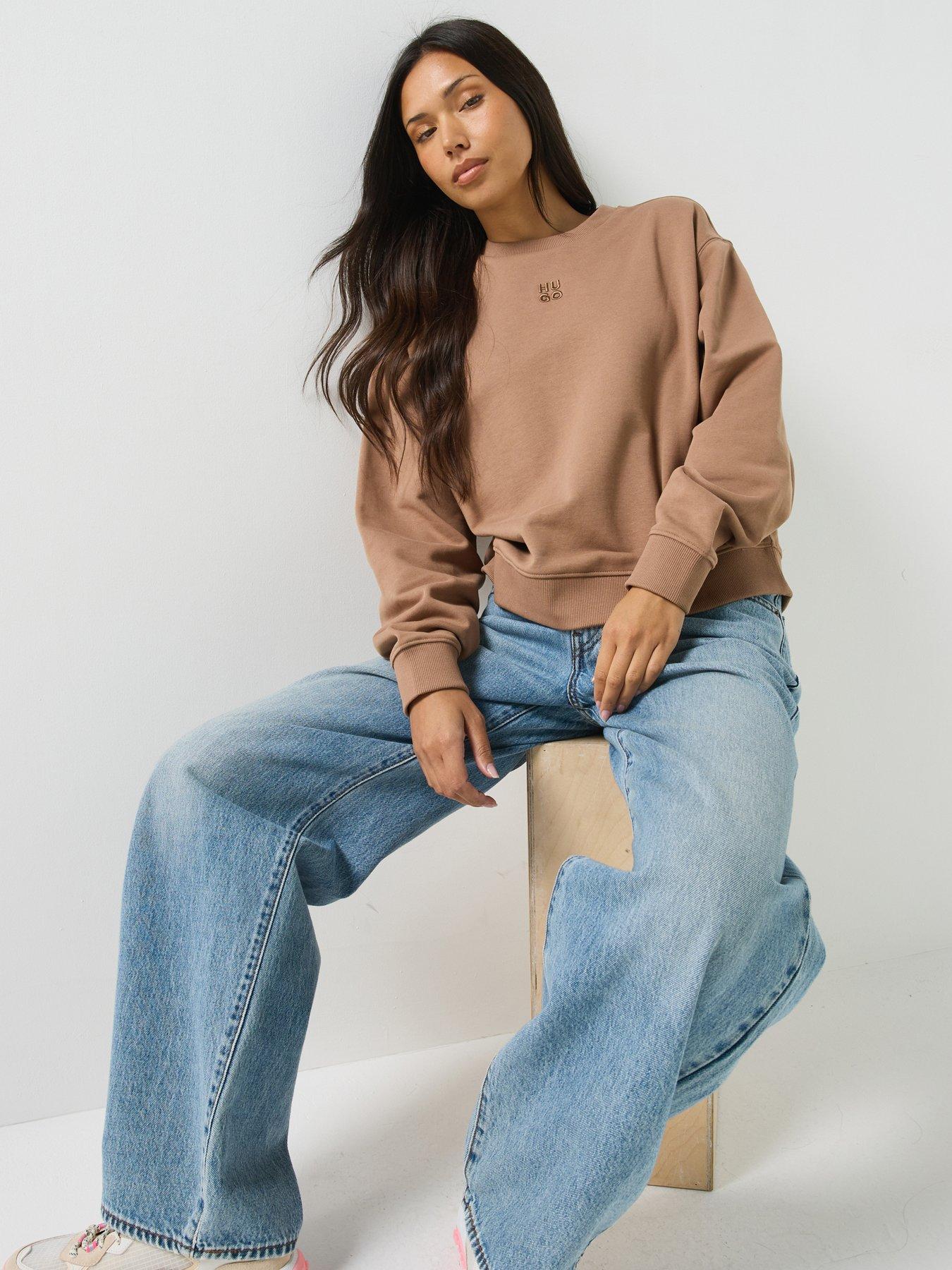 HUGO Deroxina Sweatshirt - Brown