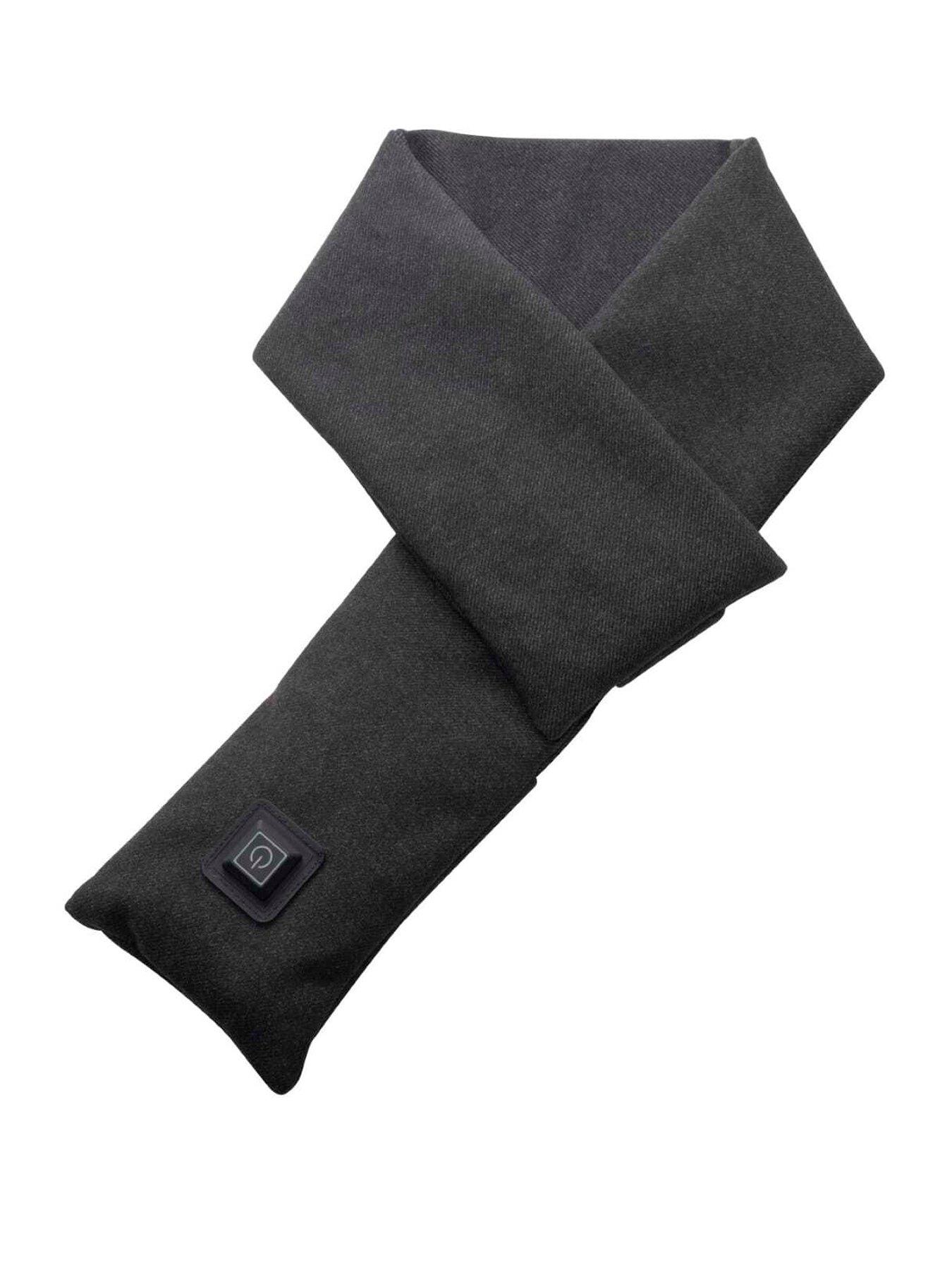 Image 2 of 7 of Carmen Heated Neck Wrap/Scarf, 3 Temperature Settings, Dark Grey